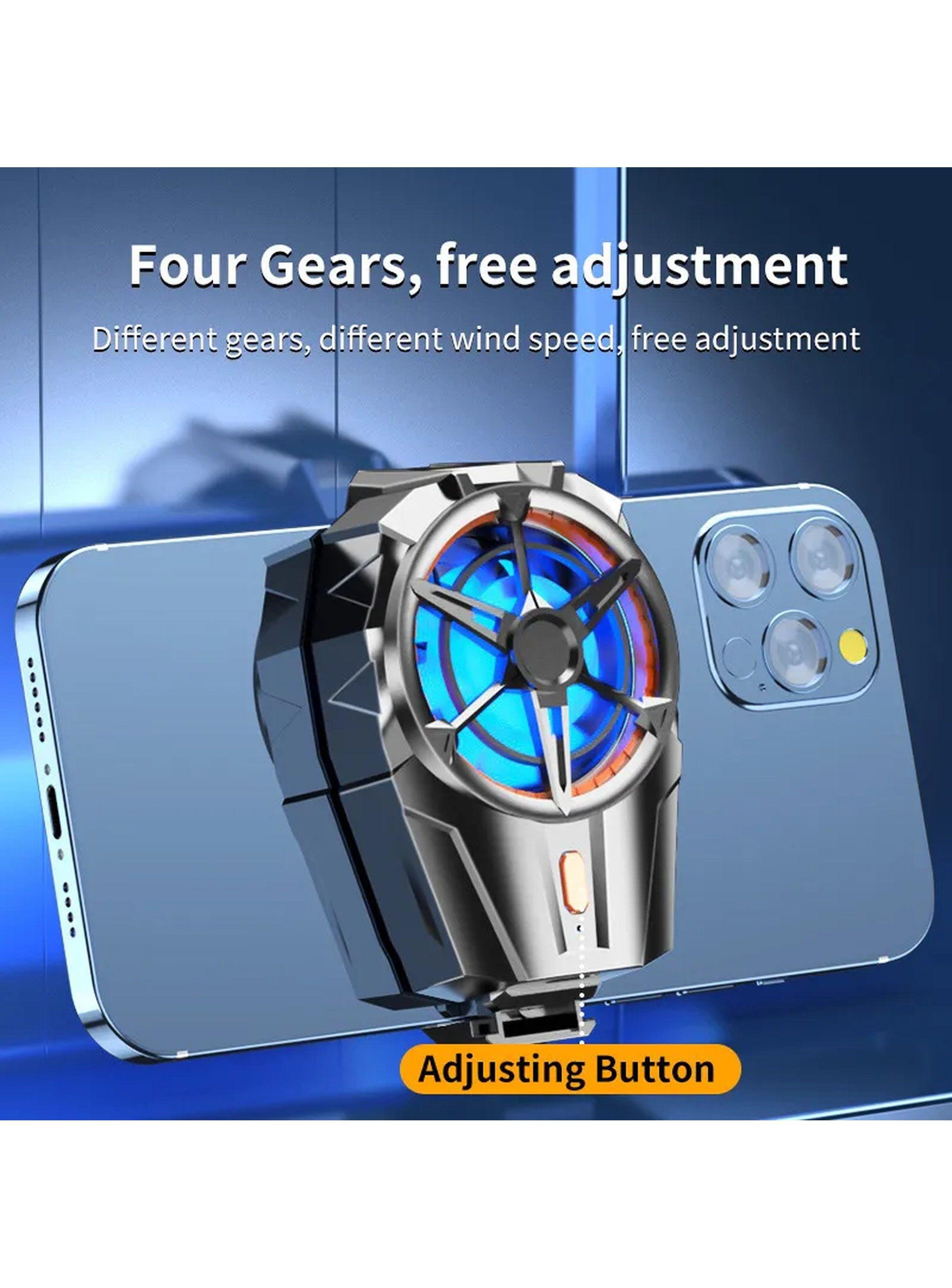 Enfriador de Teléfono Ajustable de Cuatro Velocidades | Carga Inalámbrica-2