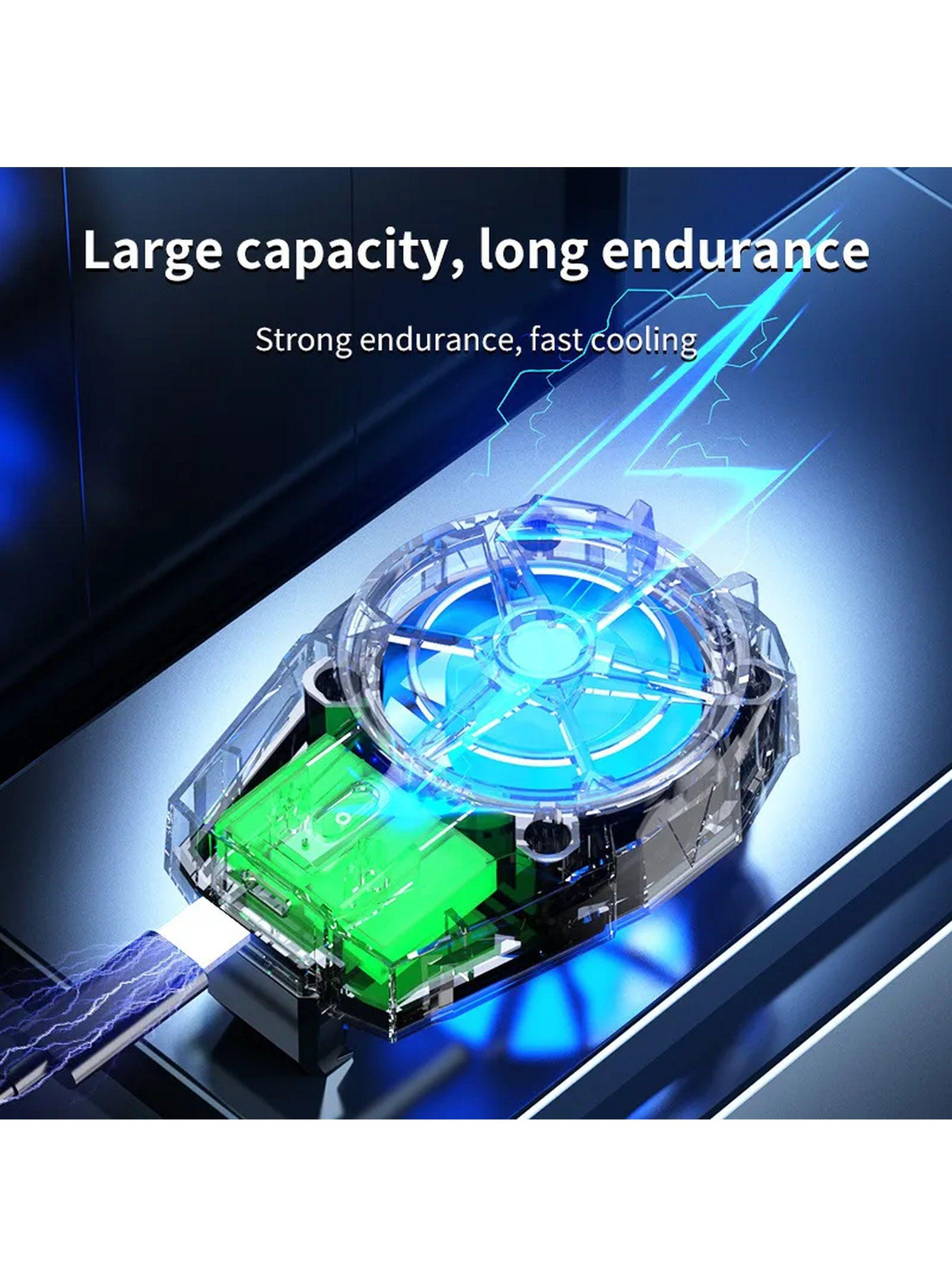 Enfriador de Teléfono Ajustable de Cuatro Velocidades | Carga Inalámbrica-5