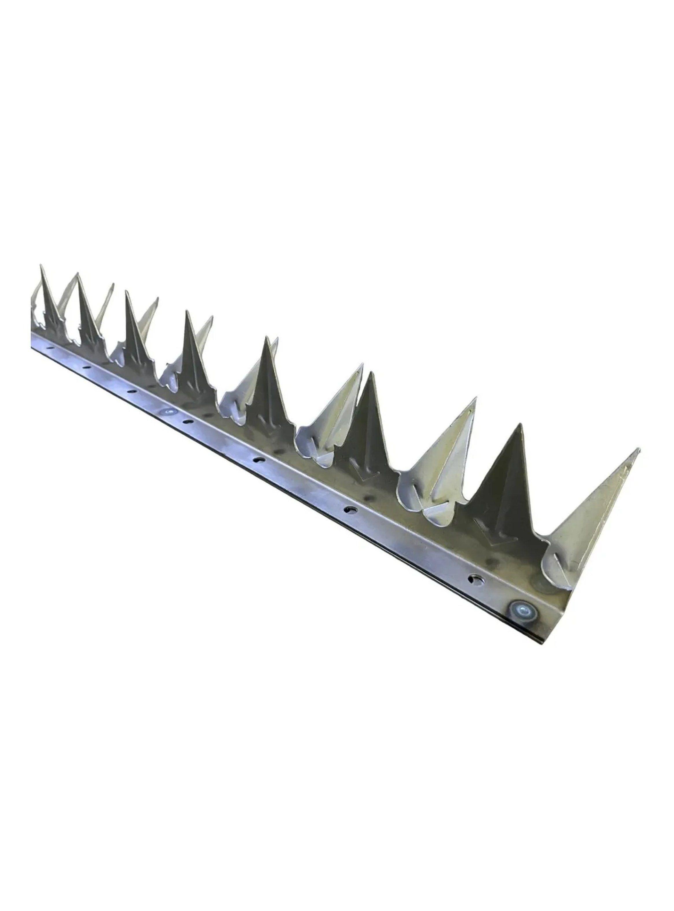 Barra de Seguridad Antiescalamiento Acero Galvanizado 50 cm-0