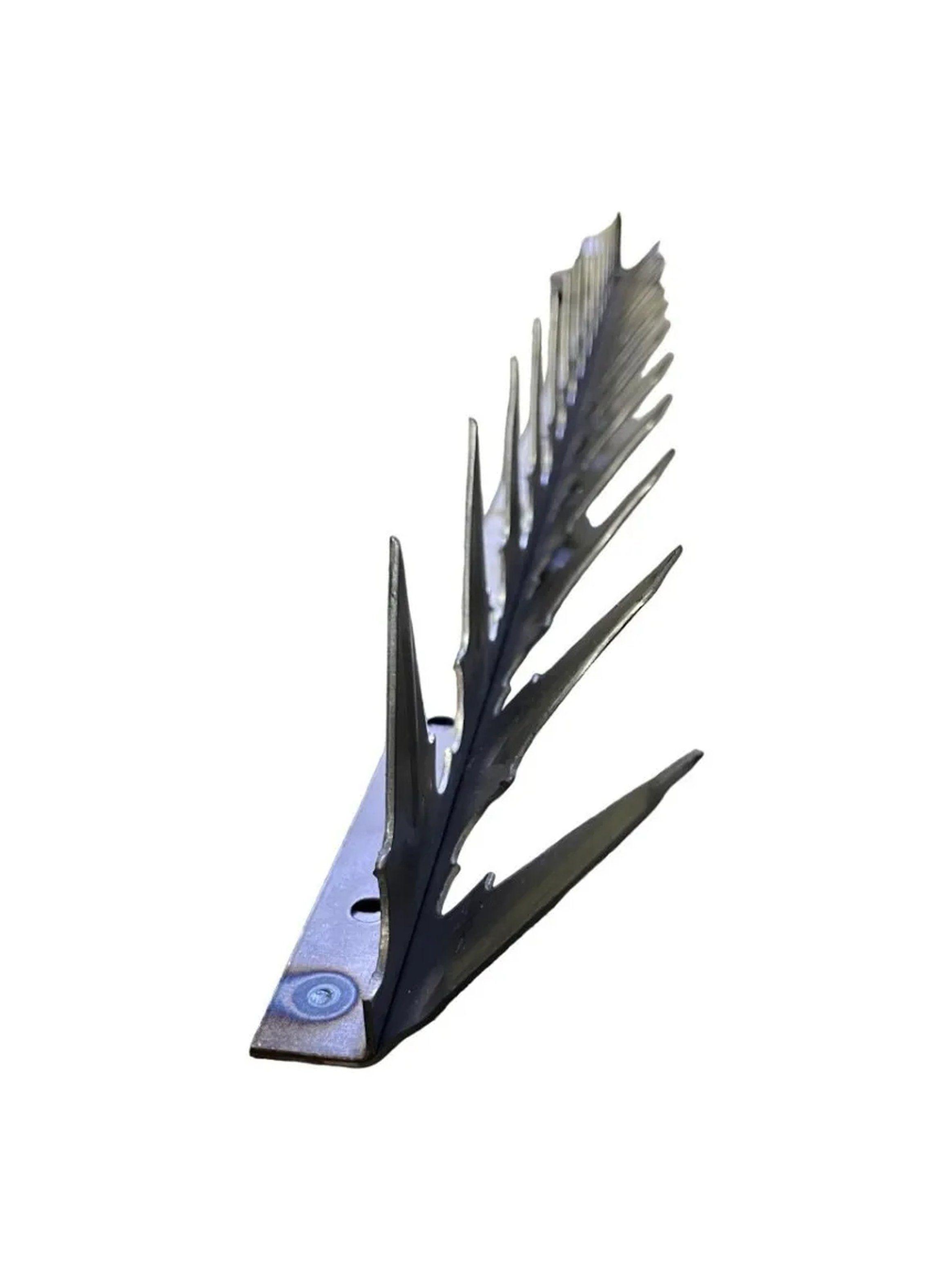 Barra de Seguridad Antiescalamiento Acero Galvanizado 50 cm-6