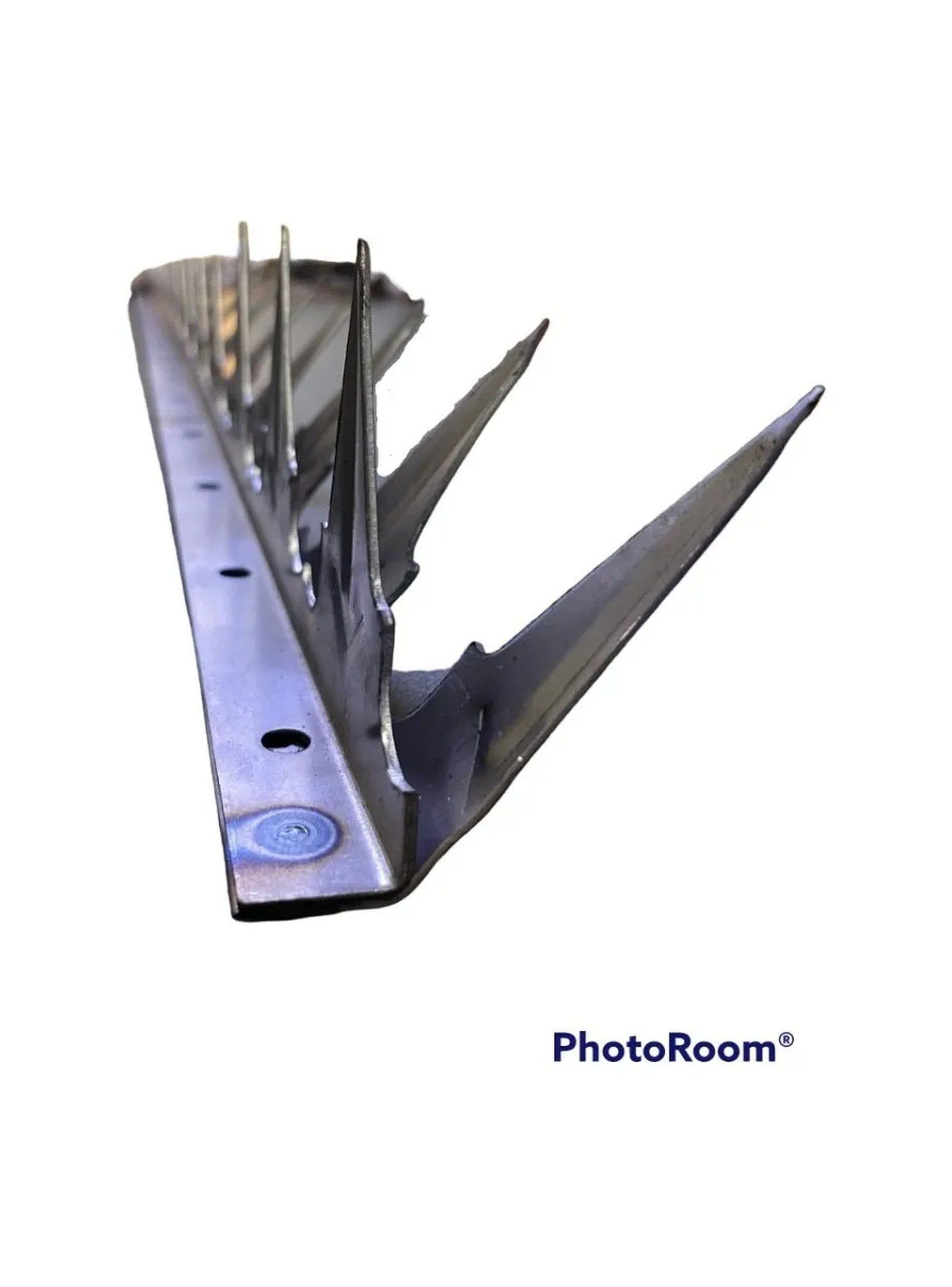 Barra de Seguridad Antiescalamiento Acero Galvanizado 50 cm-8