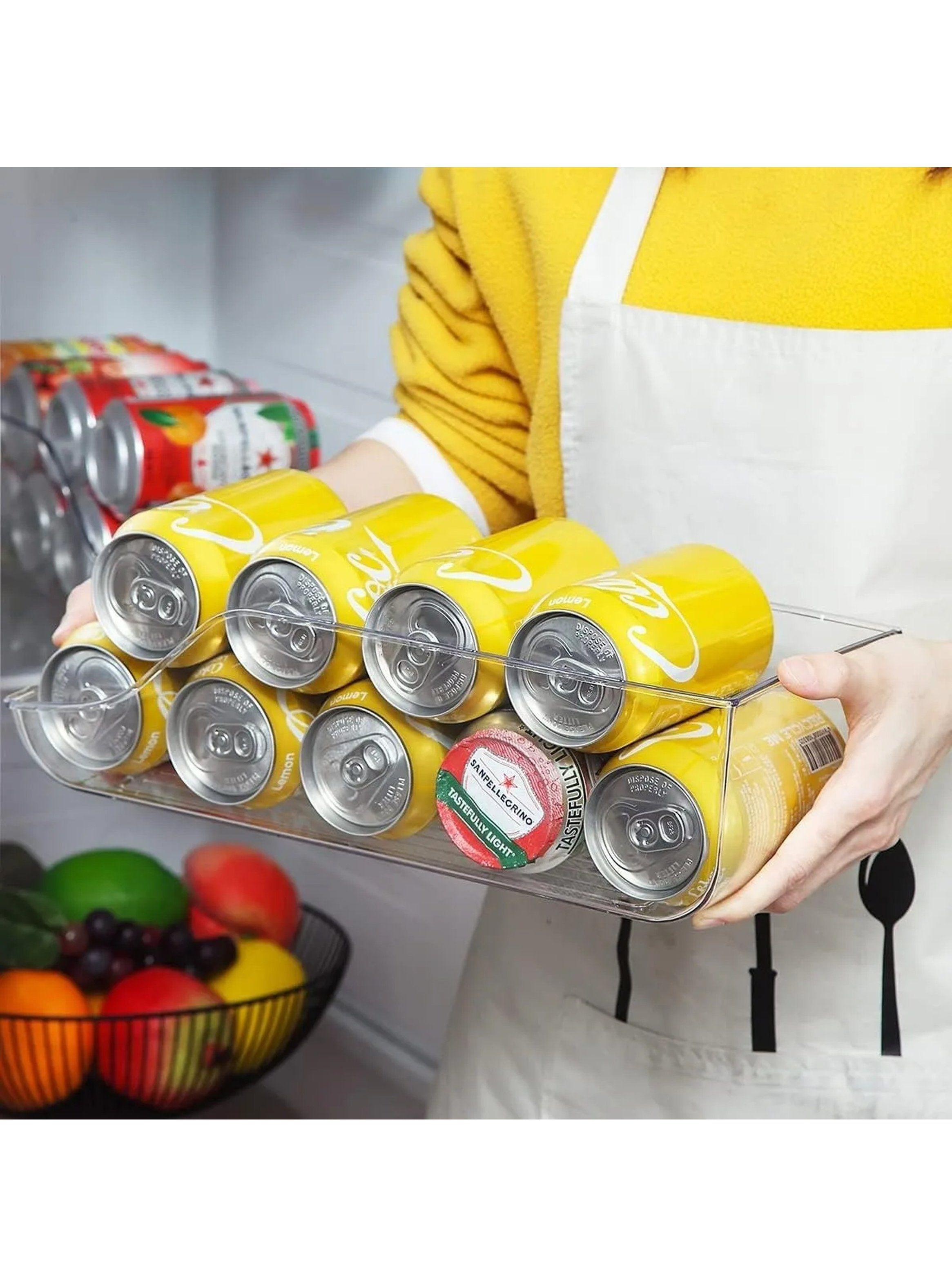 Organizador de Alimentos Transparente Plástico 34.5cm x 15cm x 10.5cm-3