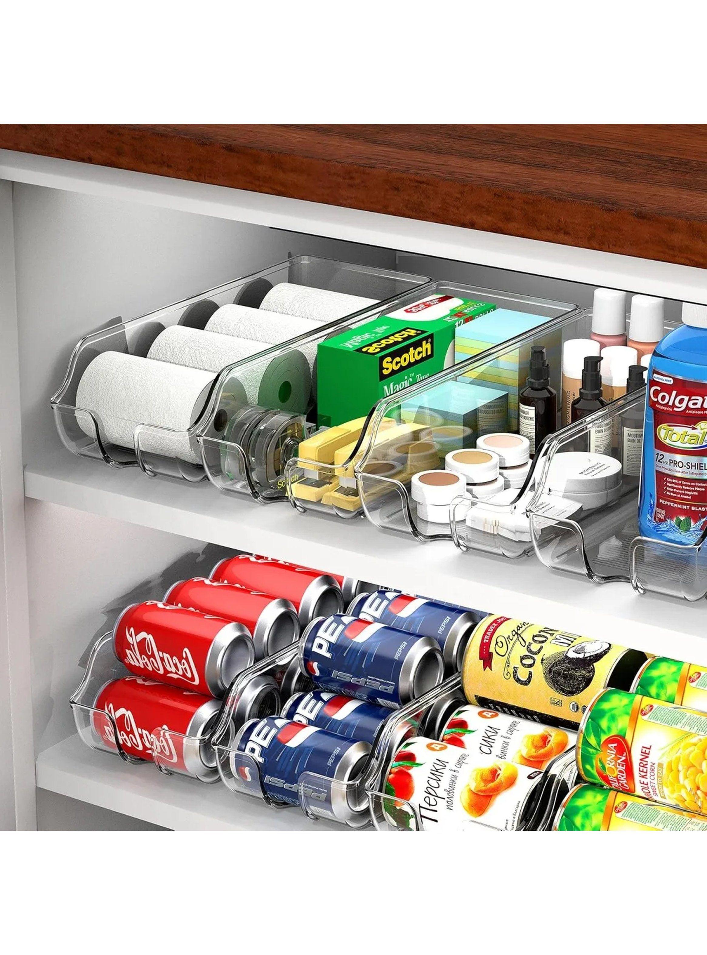 Organizador de Alimentos Transparente Plástico 34.5cm x 15cm x 10.5cm-8