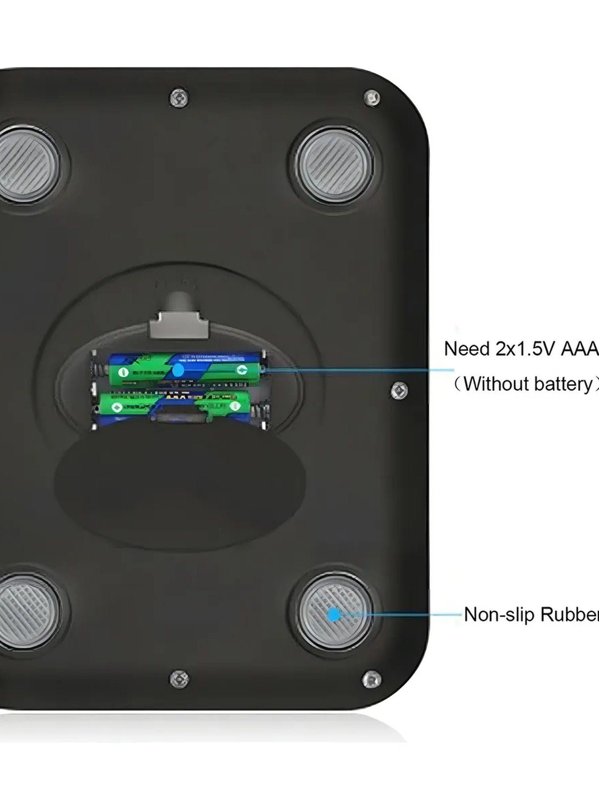 Báscula Digital Cocina Acero Inoxidable 5kg Precisión 1g-4