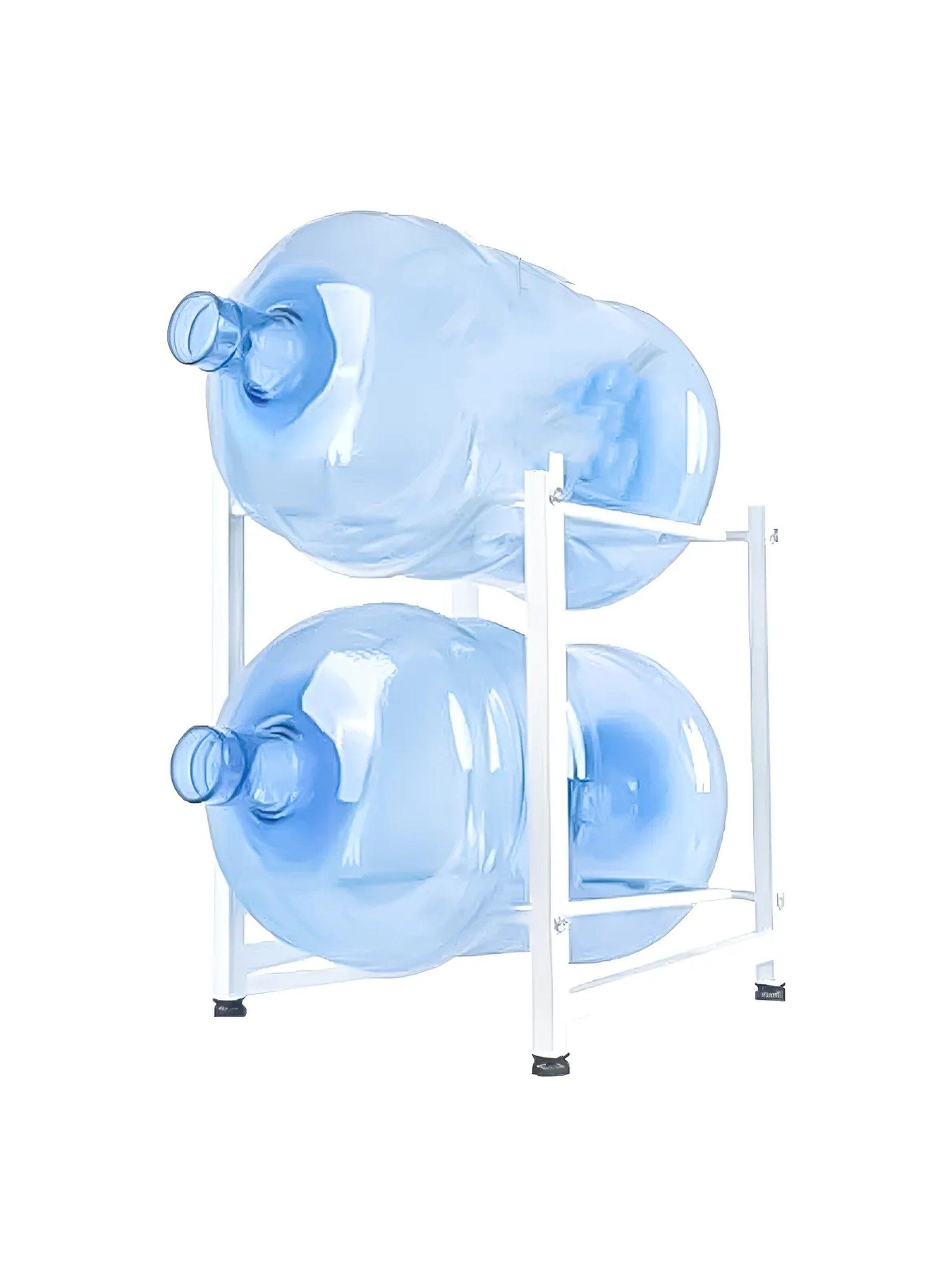 Soporte para Bidones de Agua Metálico Color Plata-0