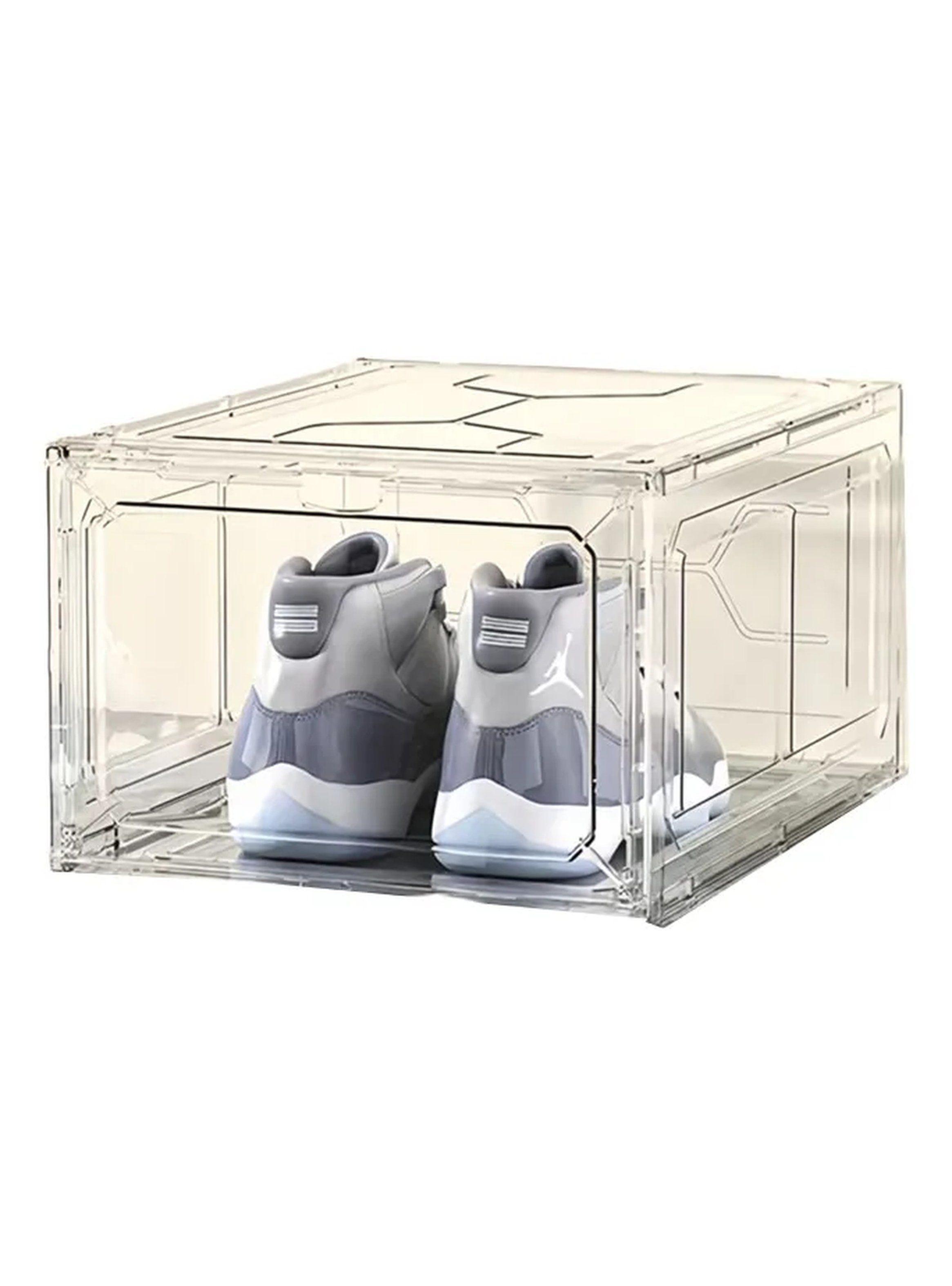 Caja Organizadora Transparente para Zapatos Apilable 27x34.8x18.5 cm-1