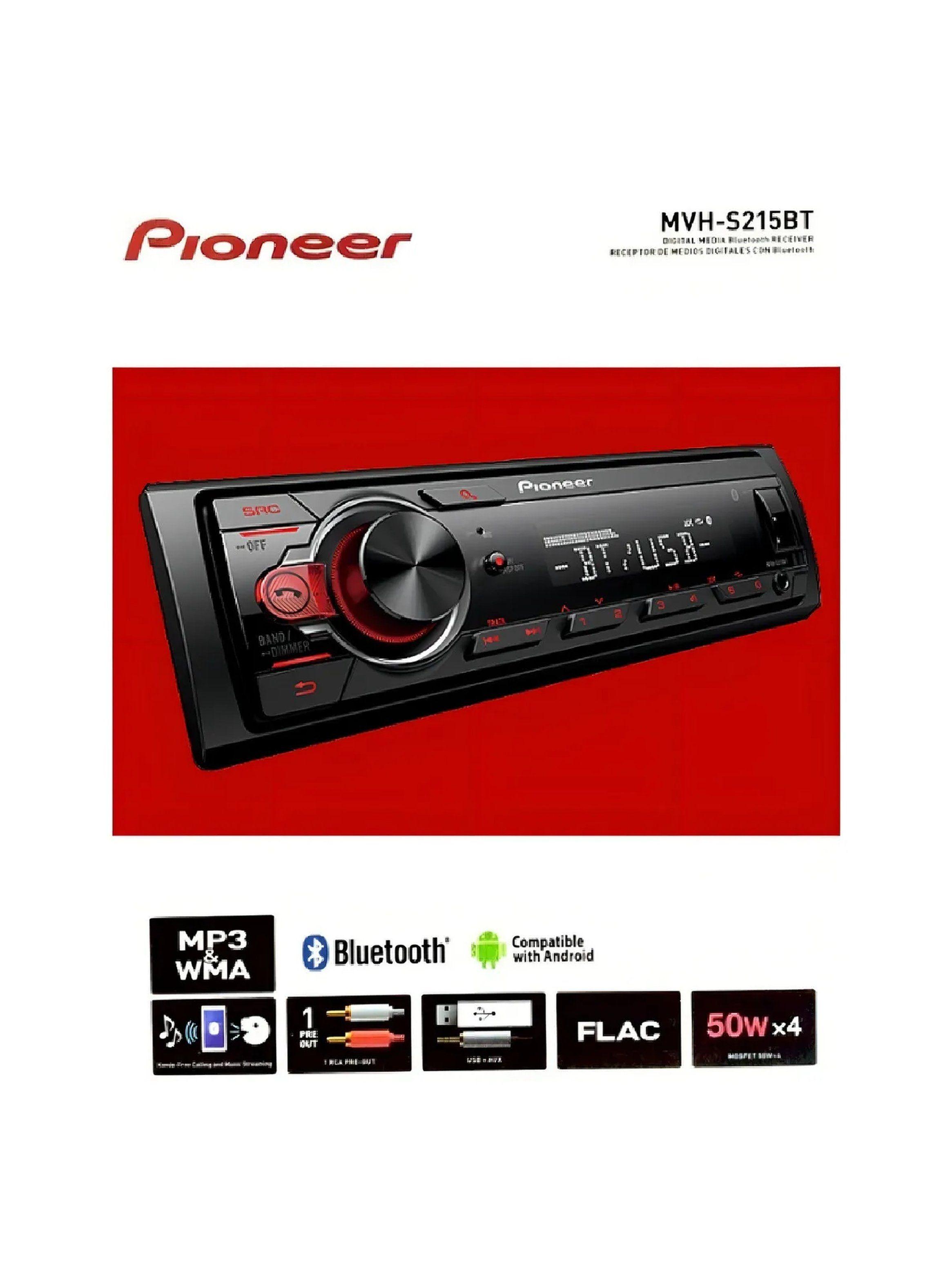 Reproductor Multimedia Automotriz Bluetooth Pantalla LED RCA-6