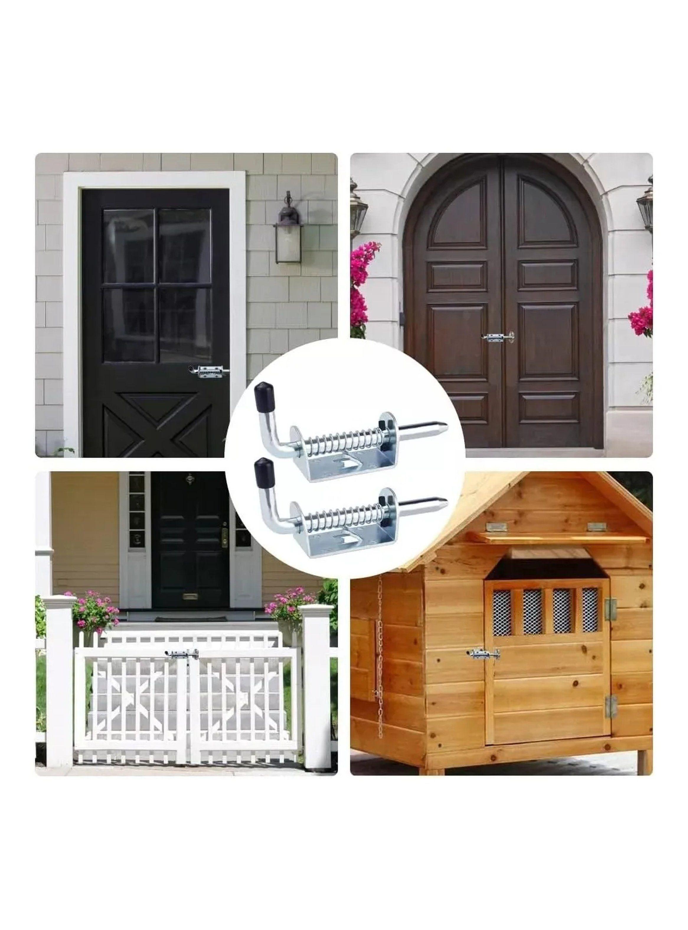 Pestillo de Resorte de Acero Galvanizado Anticorrosión-3