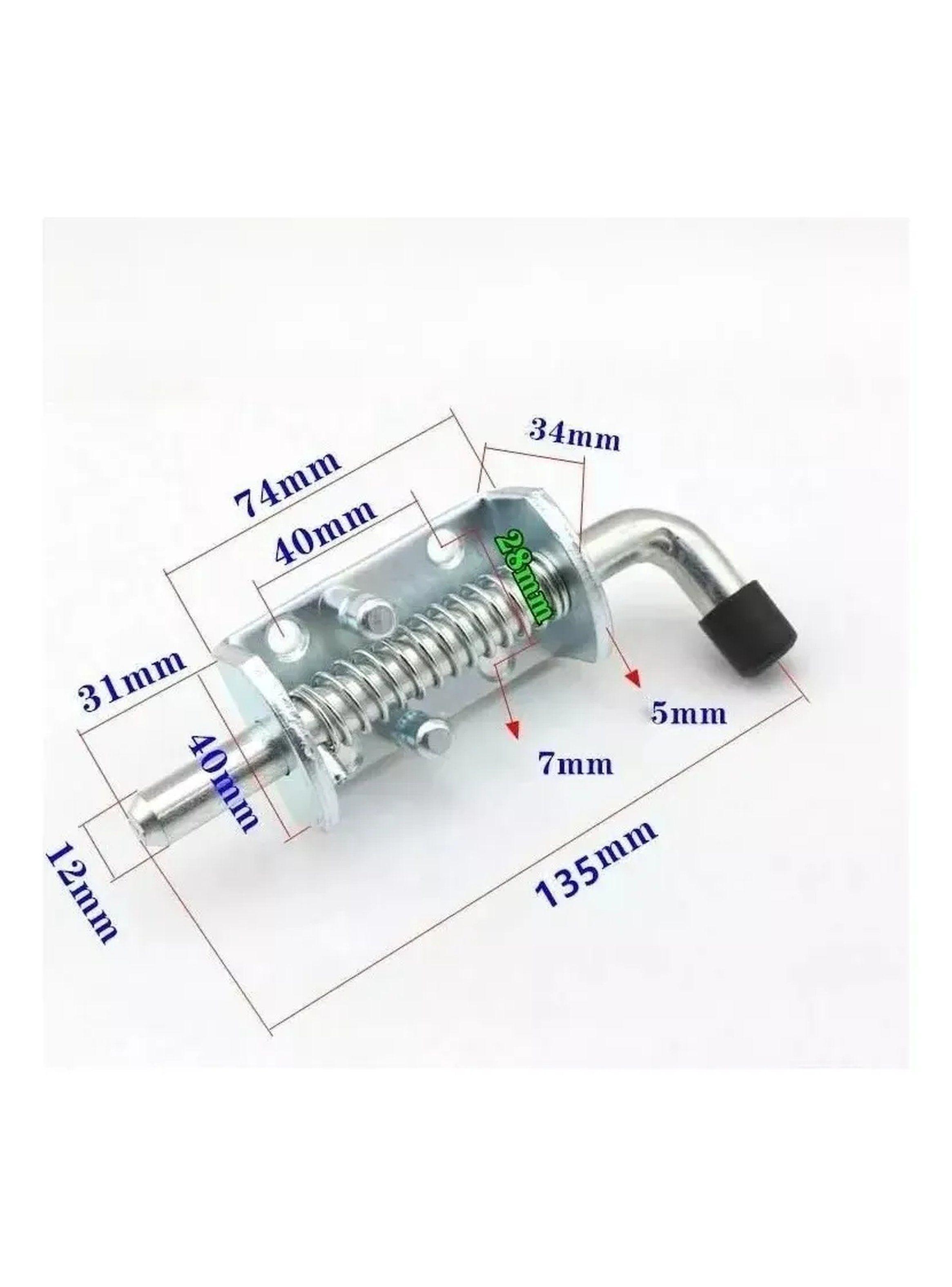 Pestillo de Resorte de Acero Galvanizado Anticorrosión-6