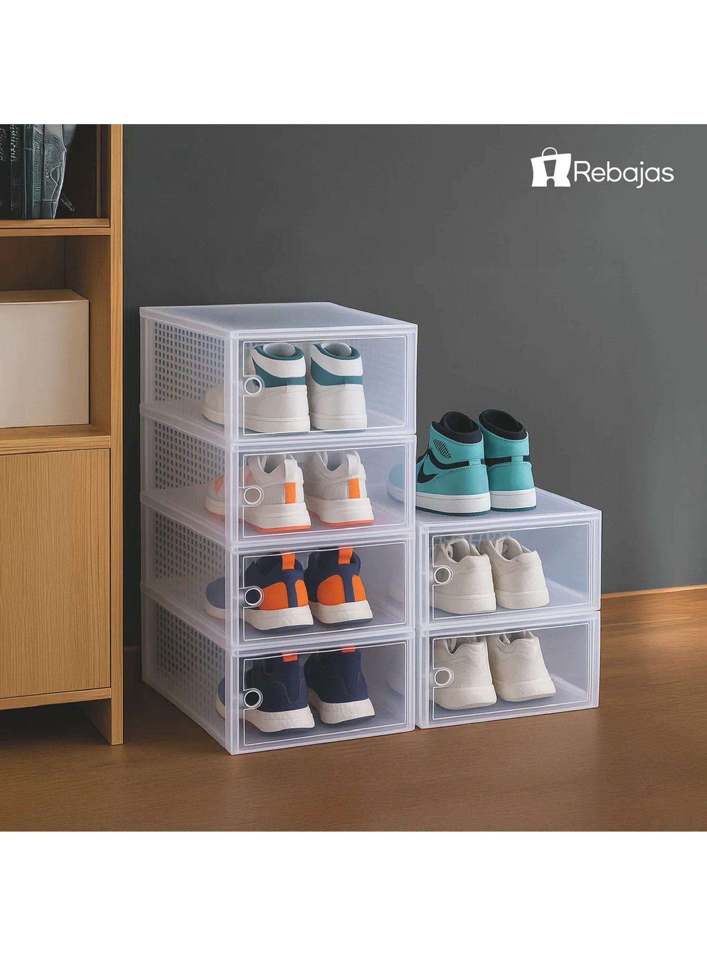 Cajas Organizadoras de Plástico PP Fácil Apertura Pack de 4-6