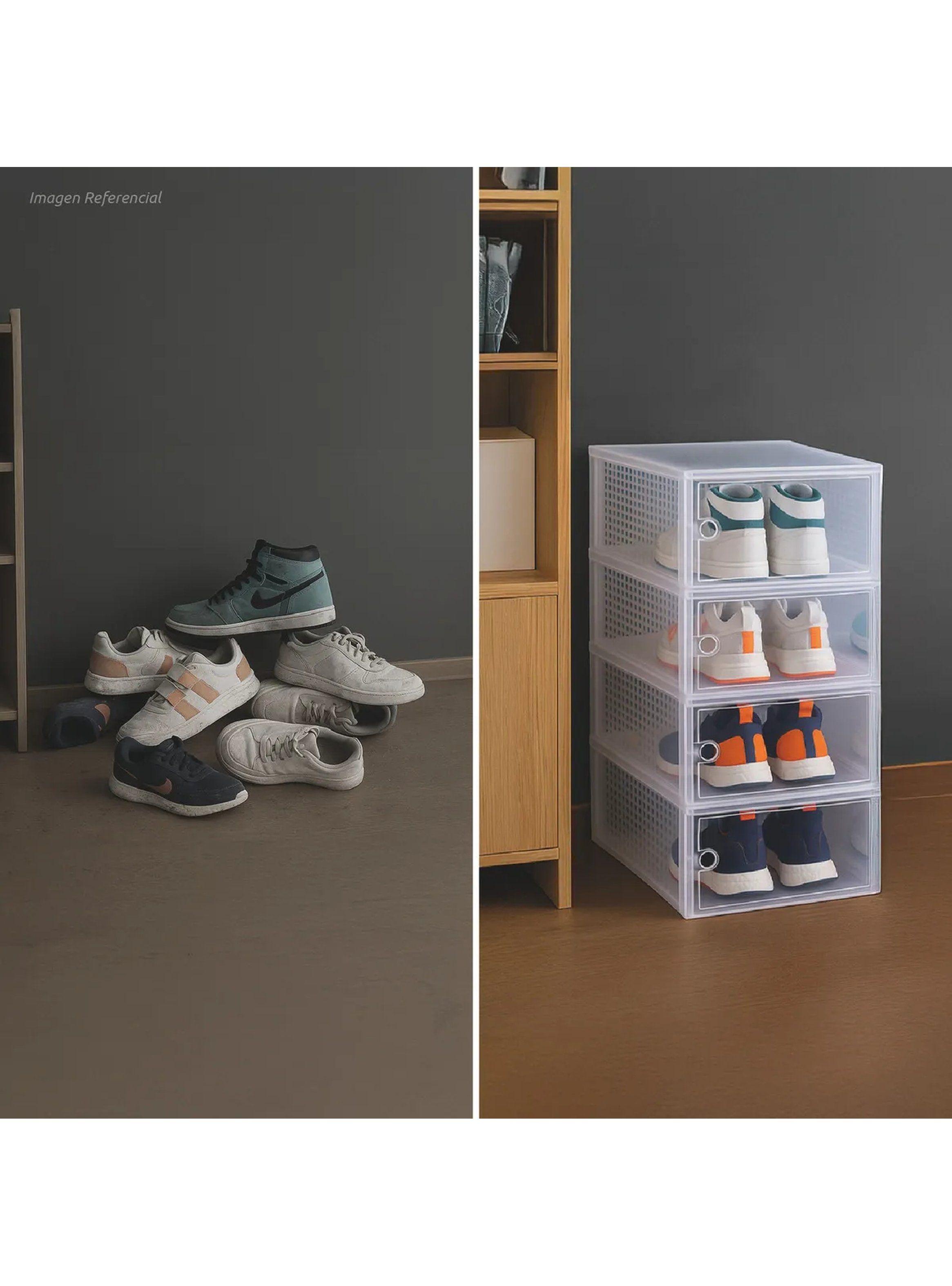 Cajas Organizadoras de Plástico PP Fácil Apertura Pack de 4-7