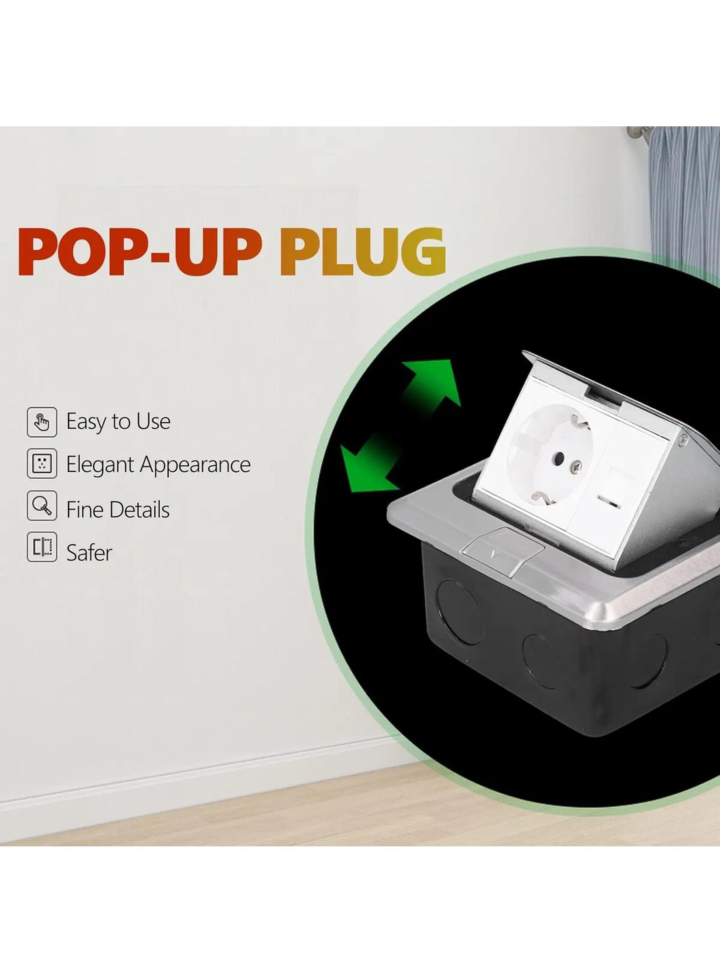 Enchufe Emergerte de Acero Inoxidable Resistente al Agua y al Polvo-3