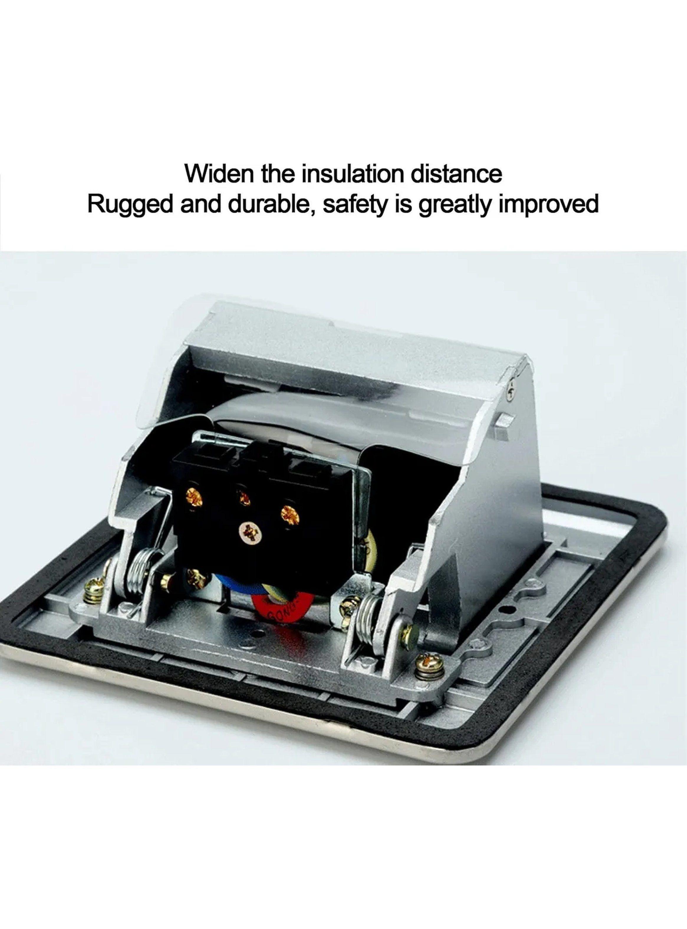 Enchufe Emergerte de Acero Inoxidable Resistente al Agua y al Polvo-9