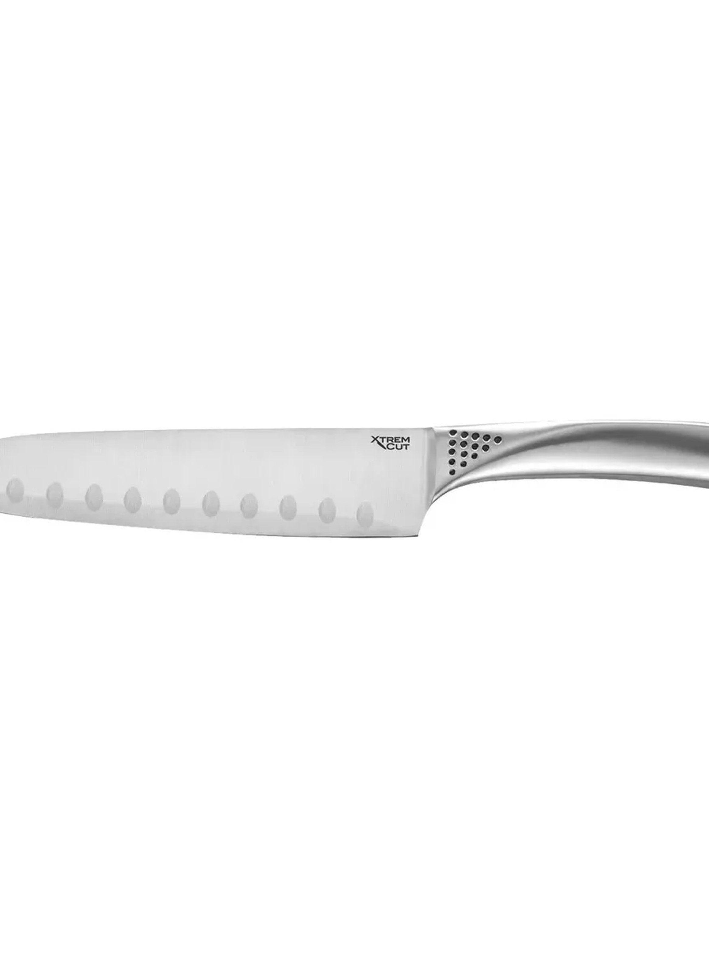 Juego de Cuchillos Acero Inoxidable 3 Piezas Chef Santoku Pelador-6