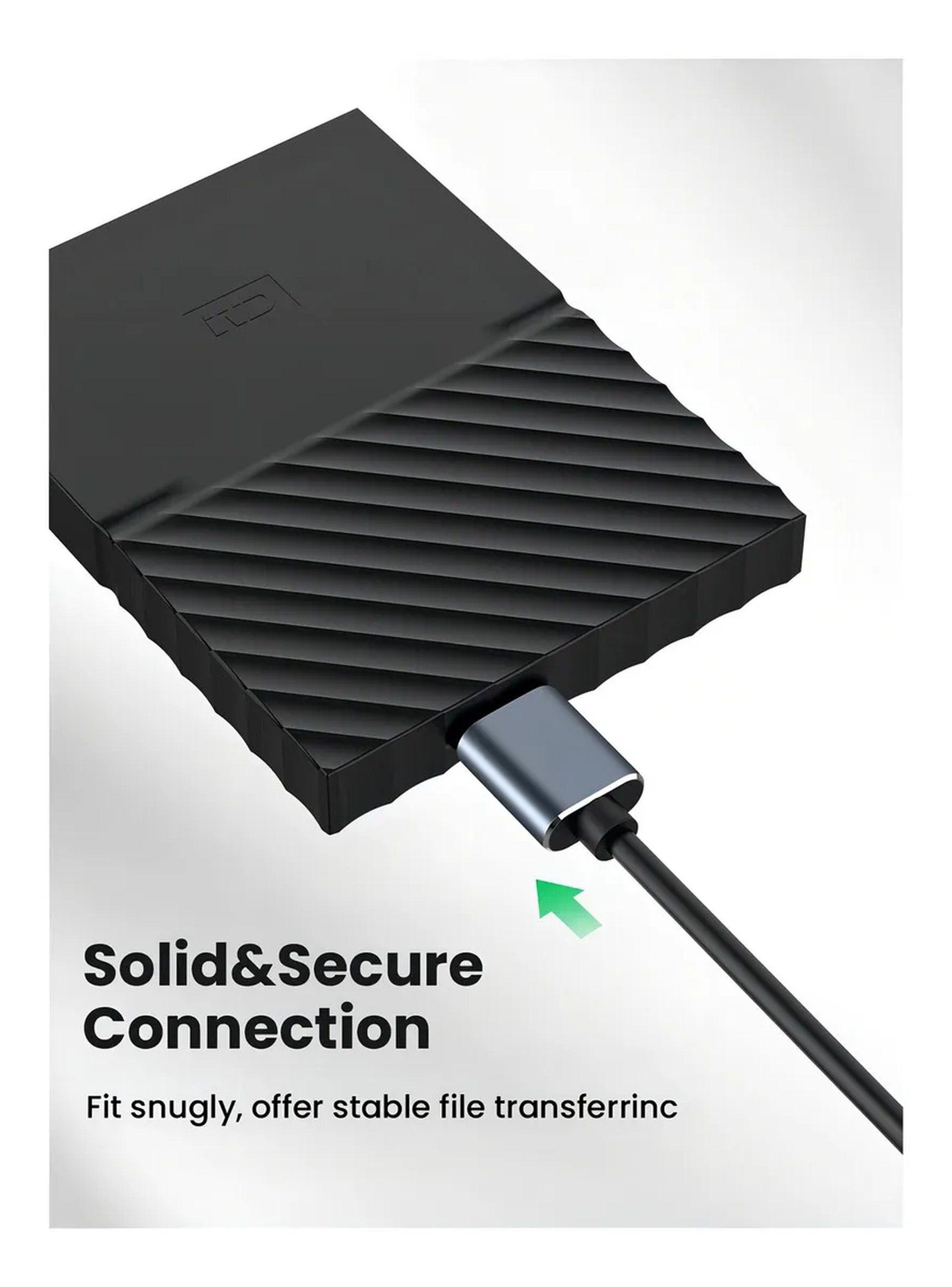 Cable USB 3.0 Micro B a Tipo C 5Gbps-6