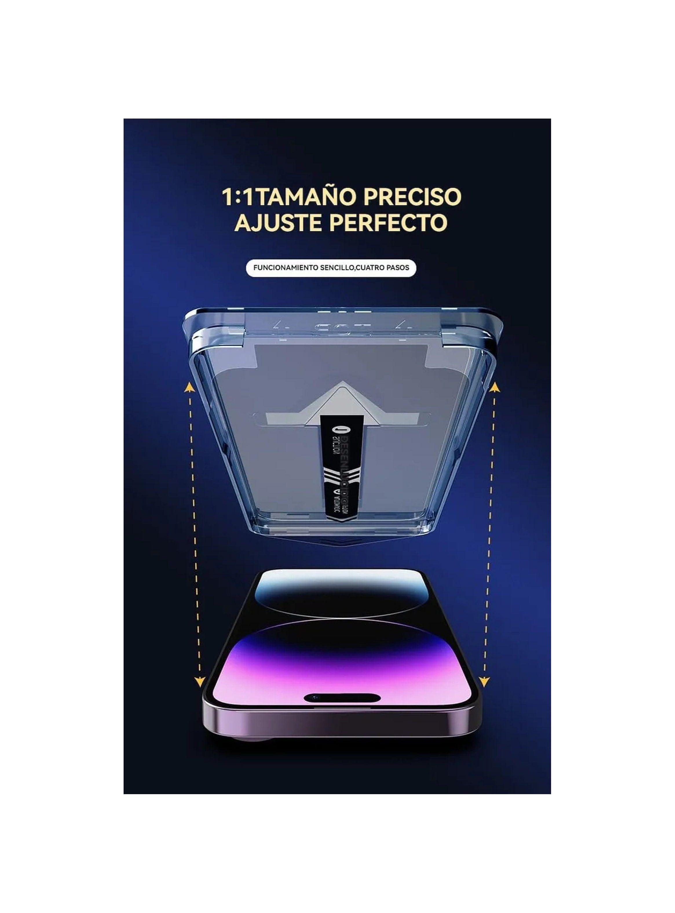 Protector de Pantalla de Cristal Templado Compatible con iPhone 14 Pro | Resistente a Arañazos-4