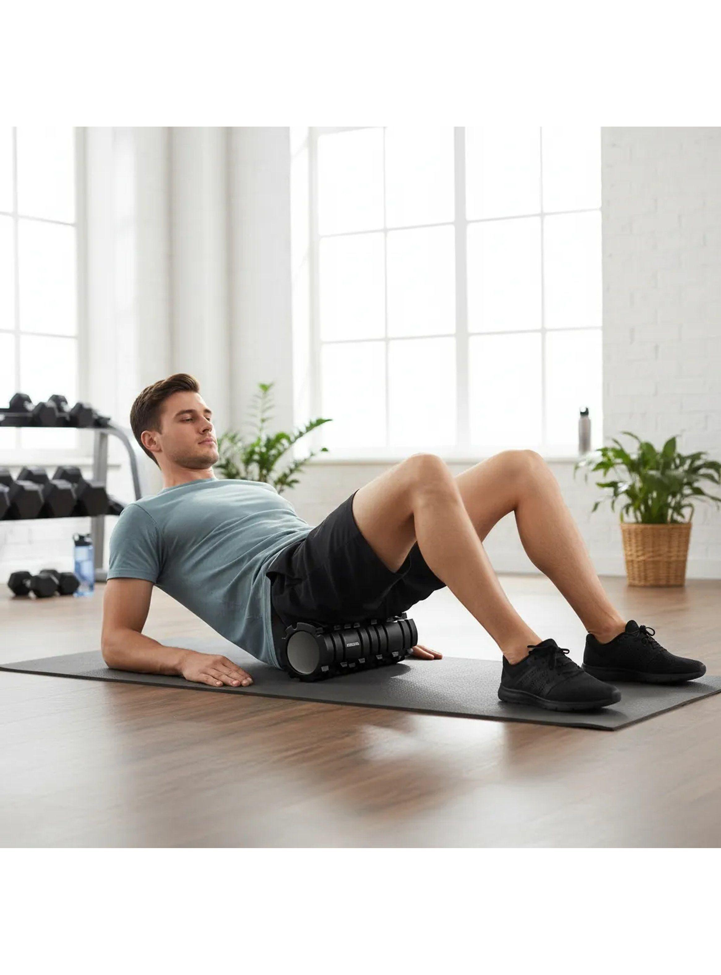 Rodillo de Espuma para Masajes y Relajación Muscular Texturizado-1