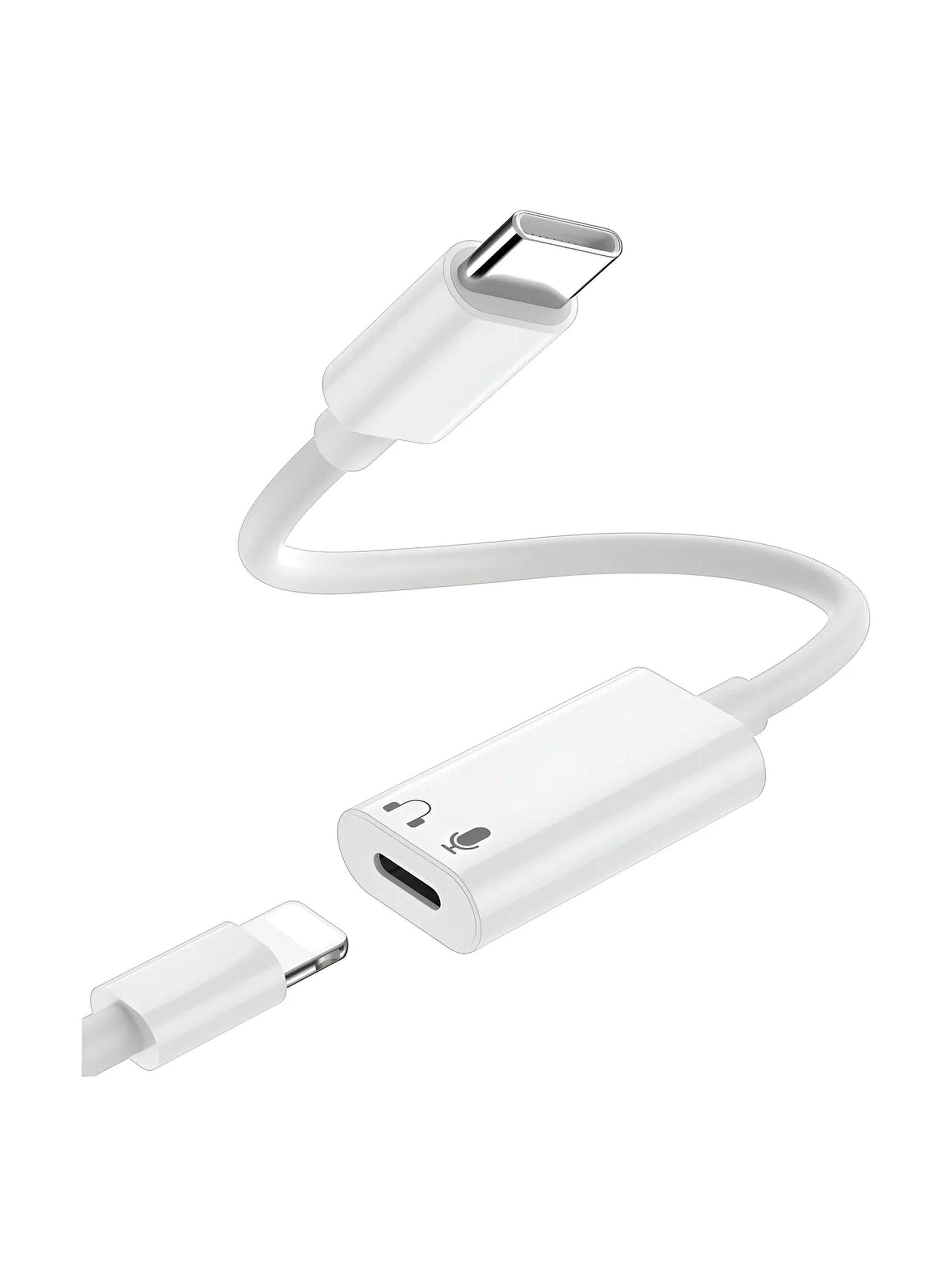 Adaptador USB-C a Lightning Compatible Con iPhone y iPad-0