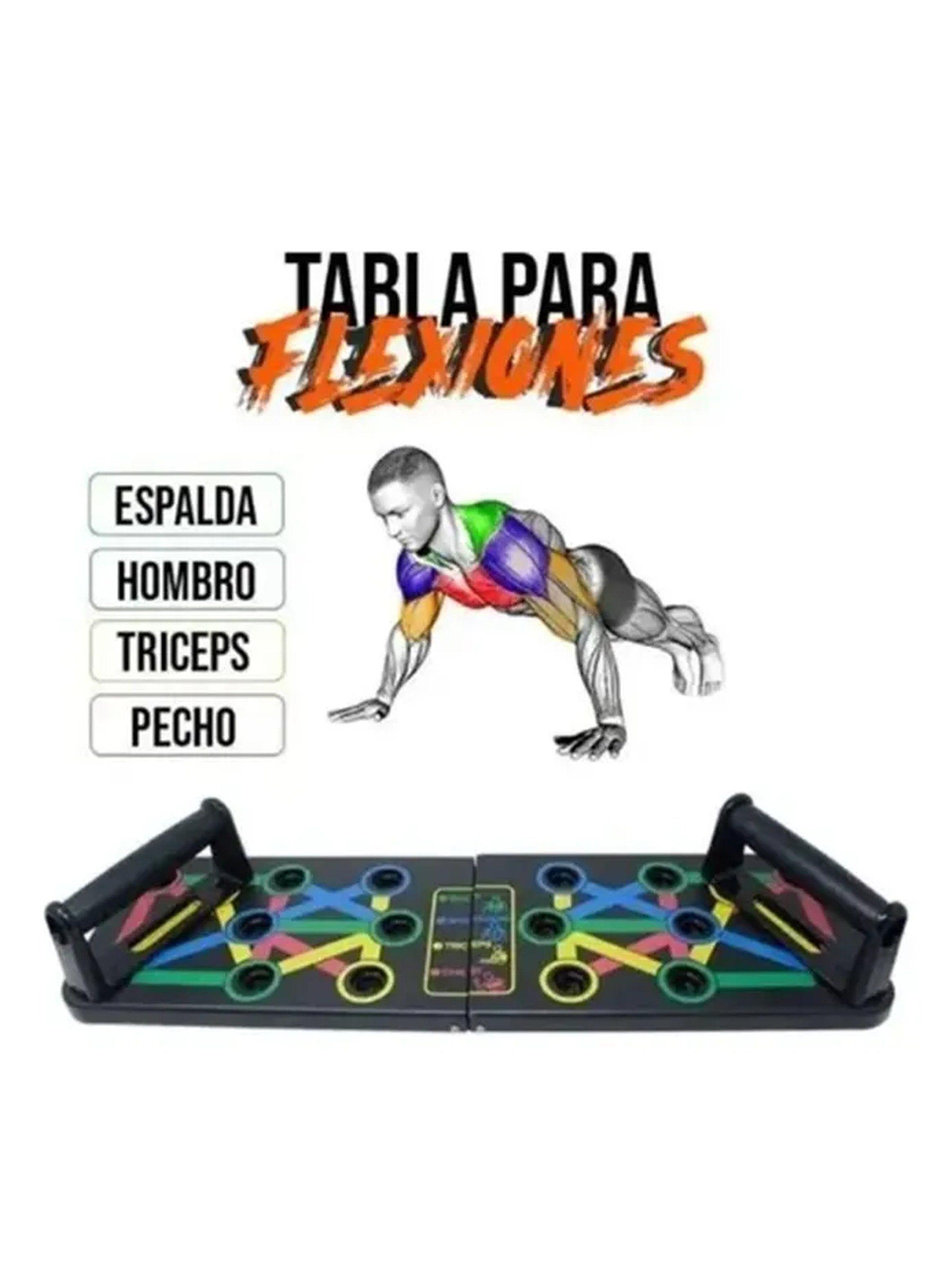 Tablero de Ejercicios Push-Up con Asas Ajustables y Base Antideslizante-5