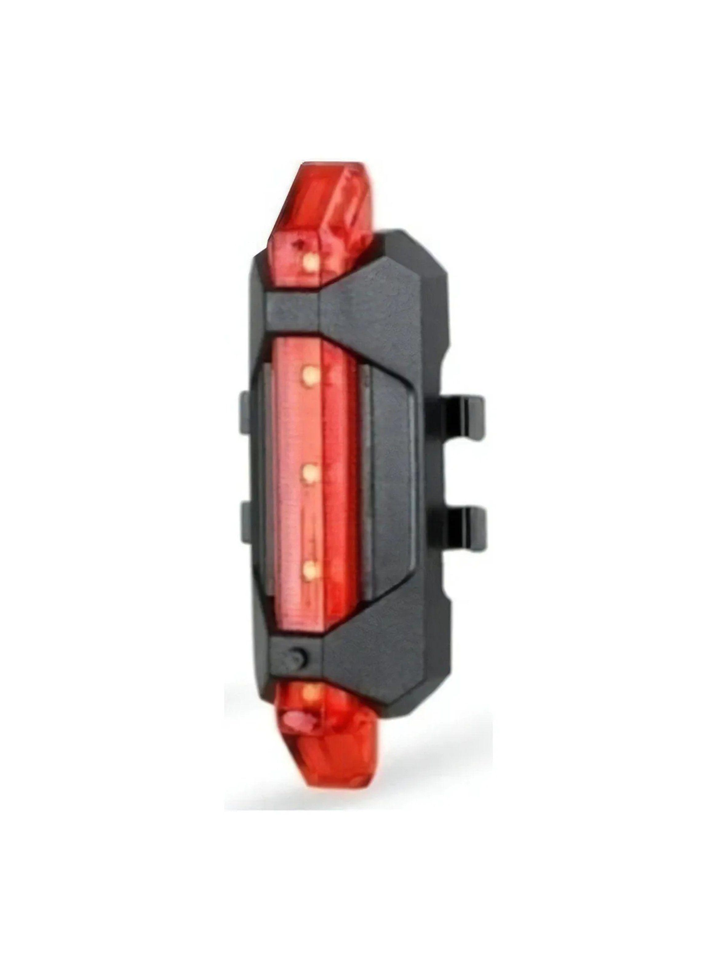 Luz Delantera y Trasera Para Bicicleta Recargable LED USB-2