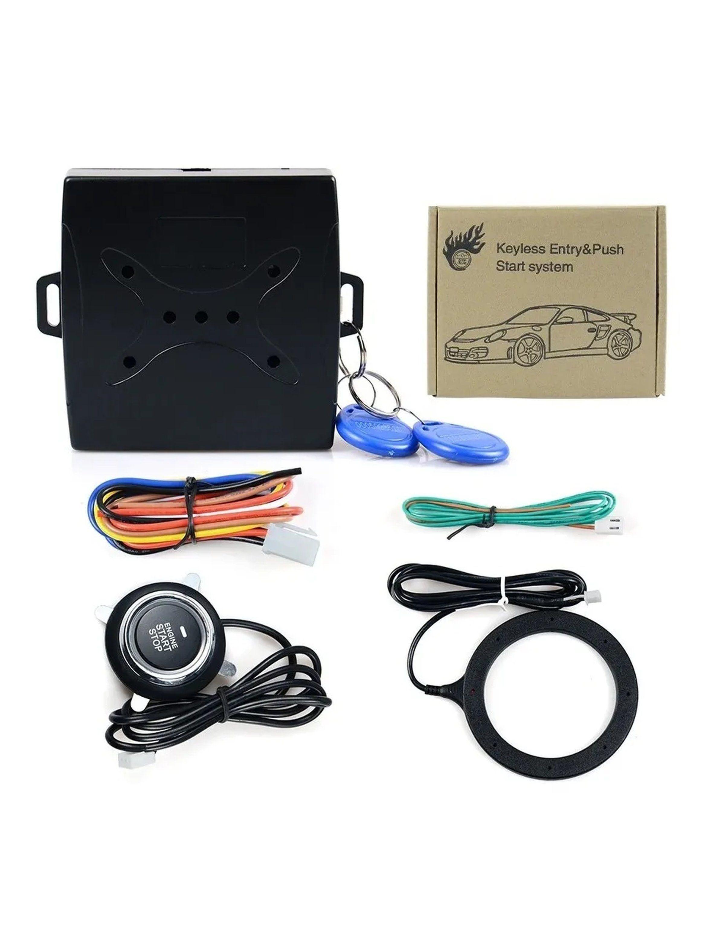 Sistema de Encendido Sin Llave Push Start Compatibilidad Universal-2