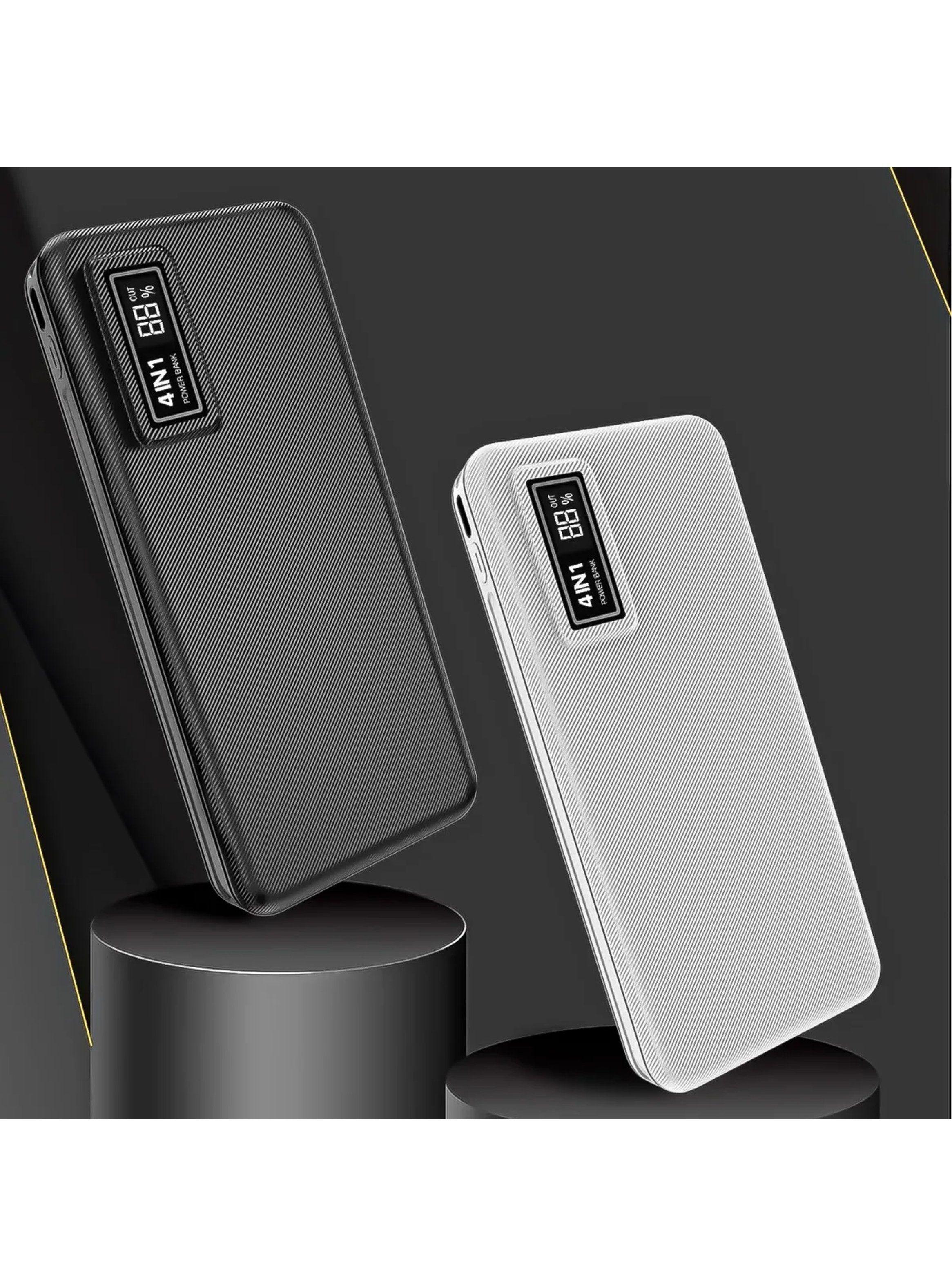 Power Bank Portátil 10000mAh Carga Rápida Pantalla LED-2