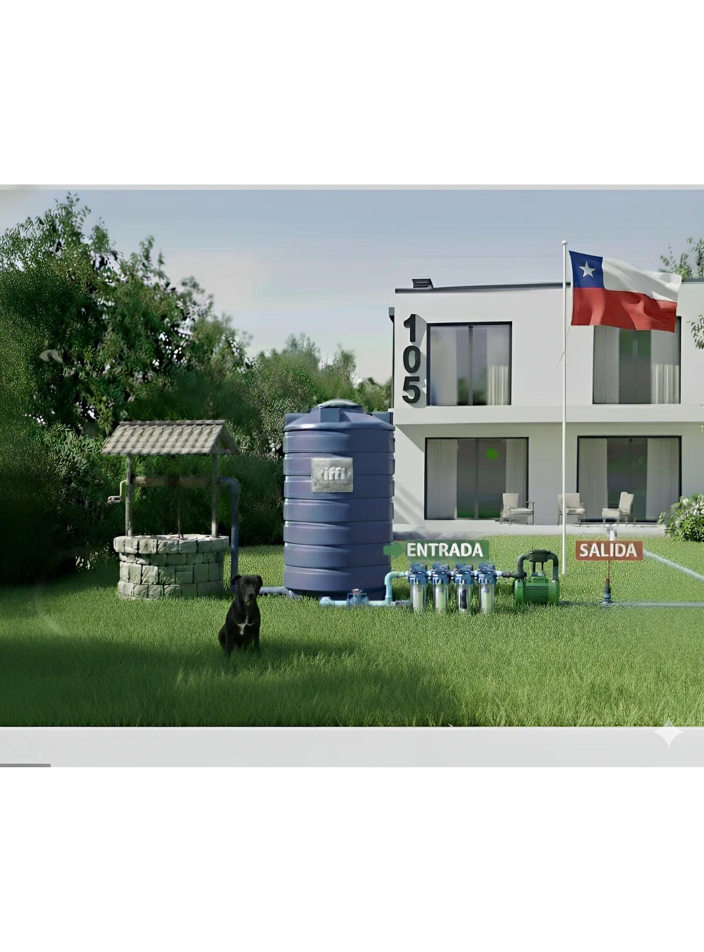 Sistema de Filtro de Agua Residencial 4 Etapas Bajo Mesón-1