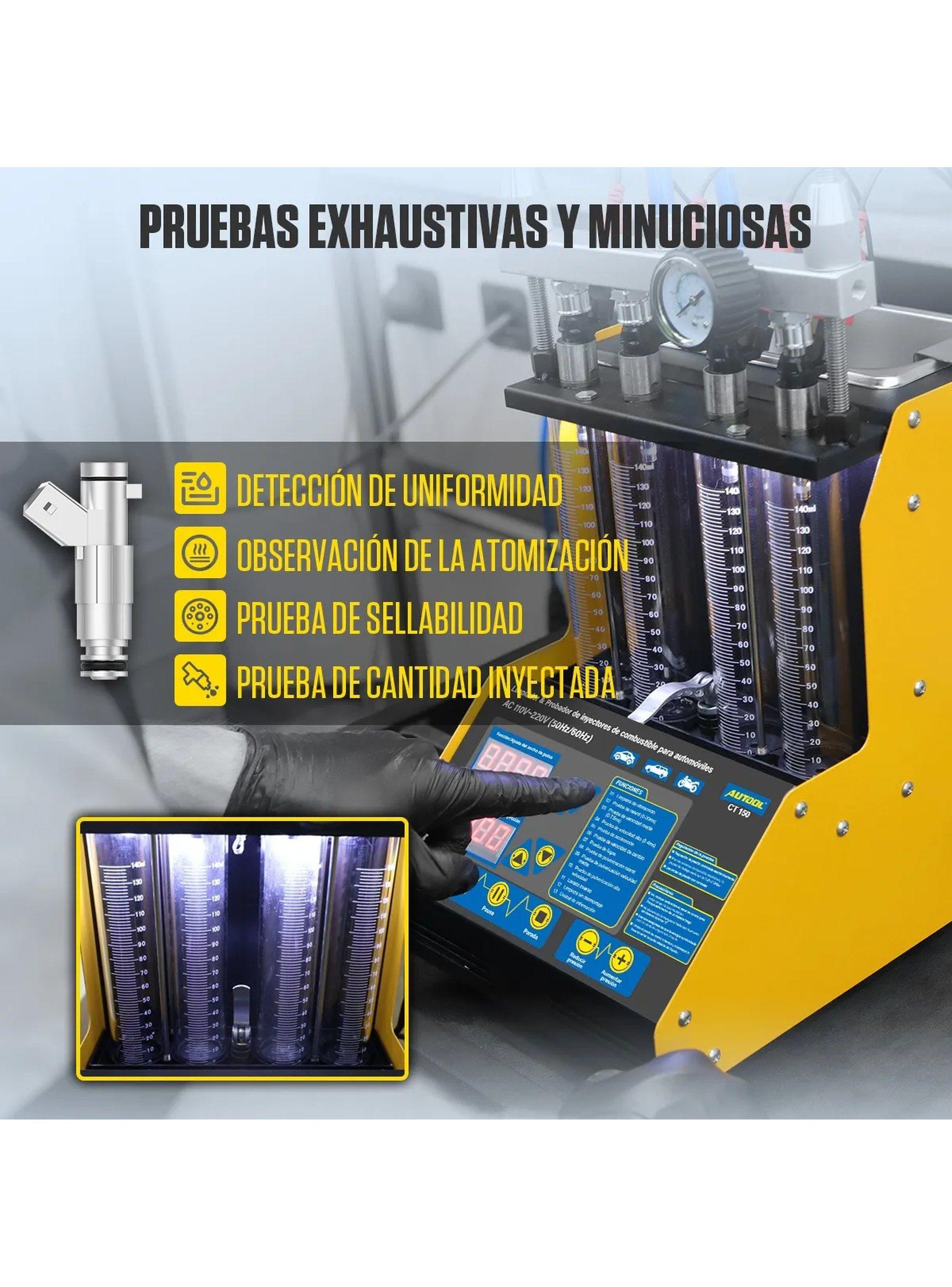 Limpiador de Inyectores de Combustible CT150 Compatible con Vehículos-9