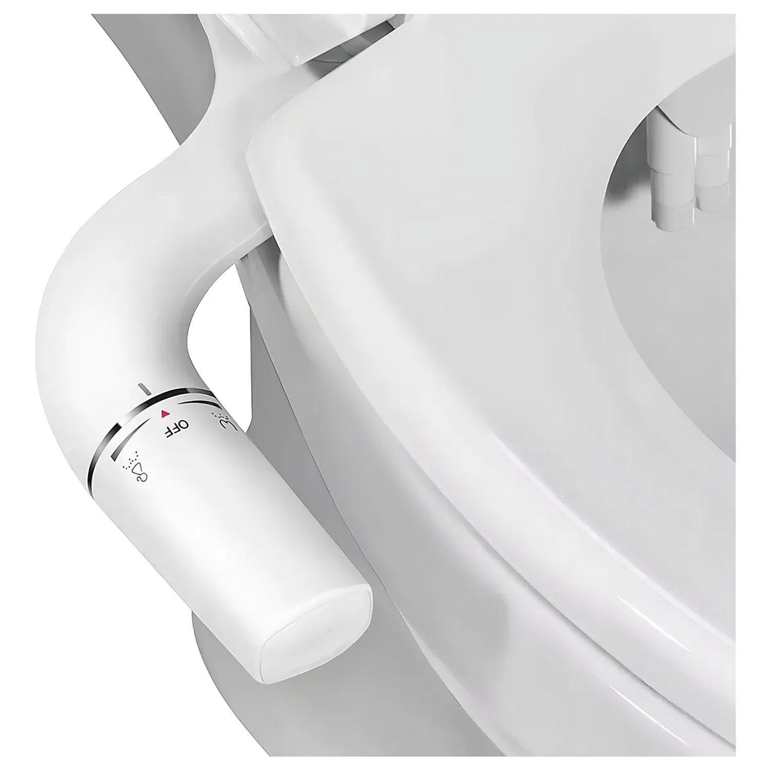 Bidet Ultra Delgado Ajustable Conexión Metálica Lavado Femenino-5