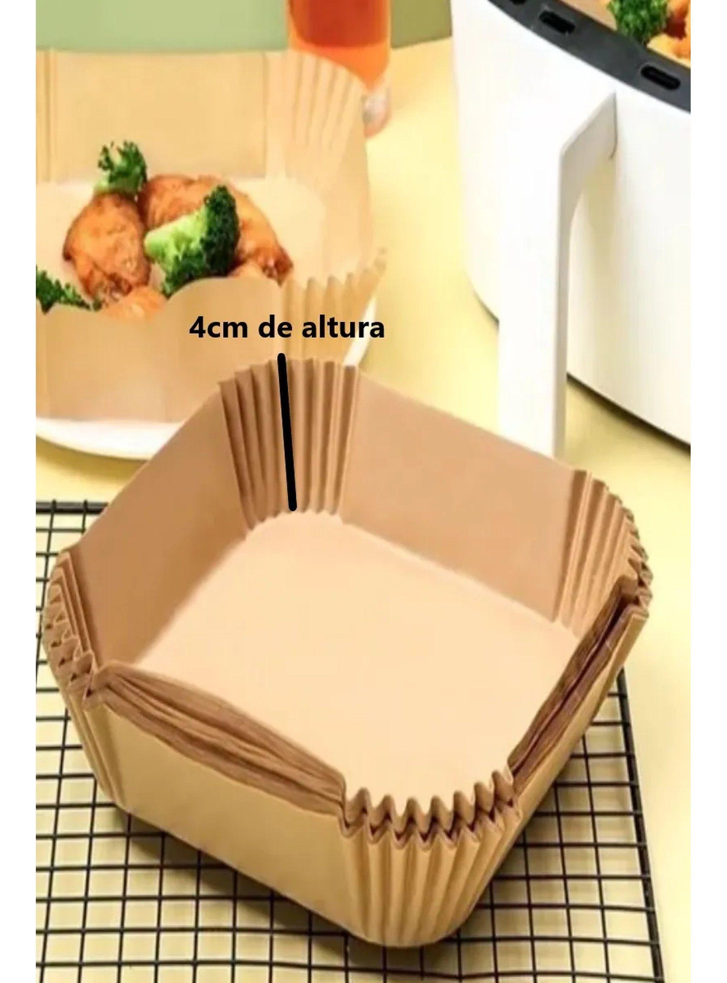 Cestas de Papel para Freidora de Aire Antiadherente Resistentes Desechables-4