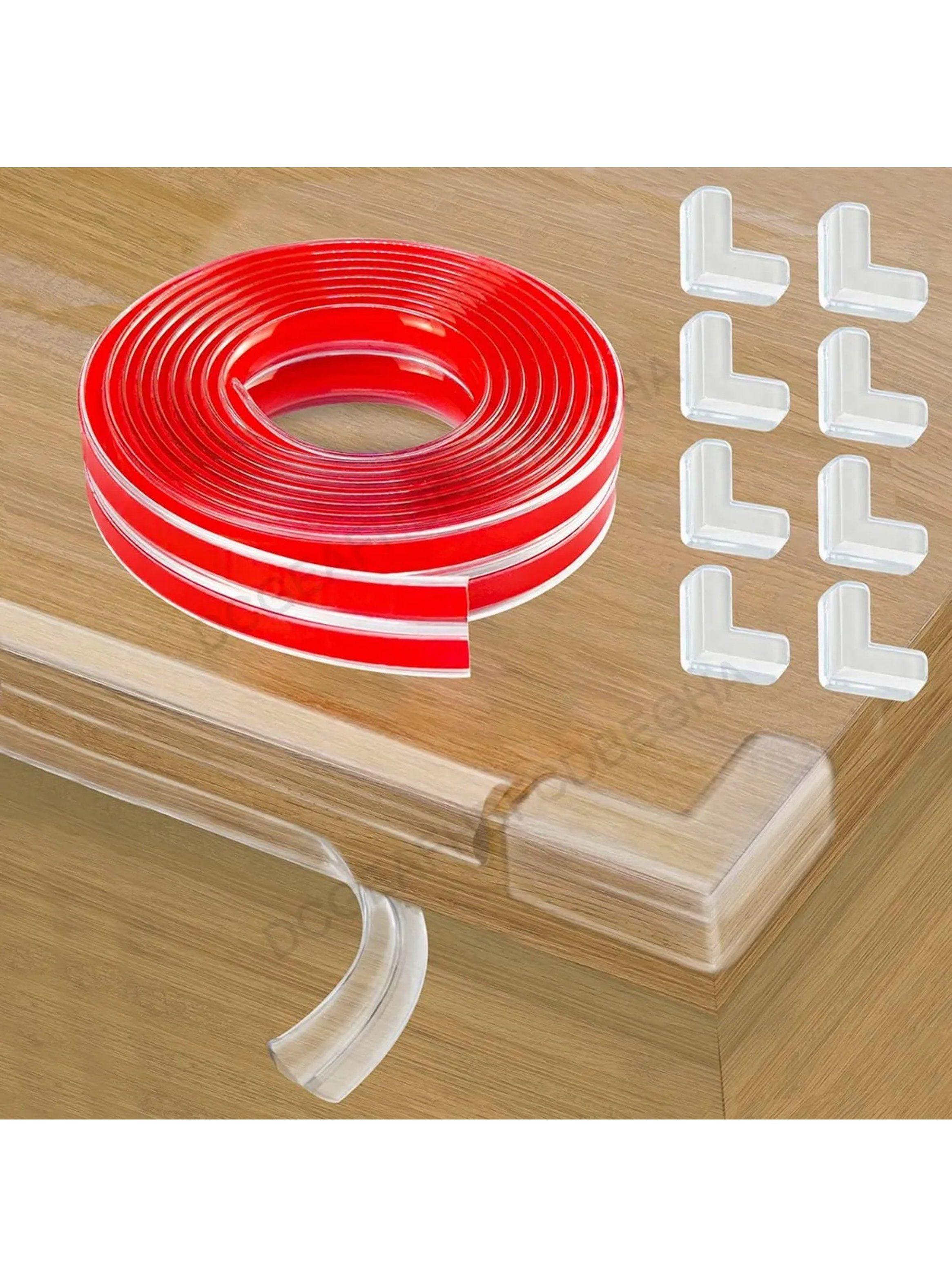 Protector de Bordes y Esquinas Transparente 6m Antigolpes Ajustable-7