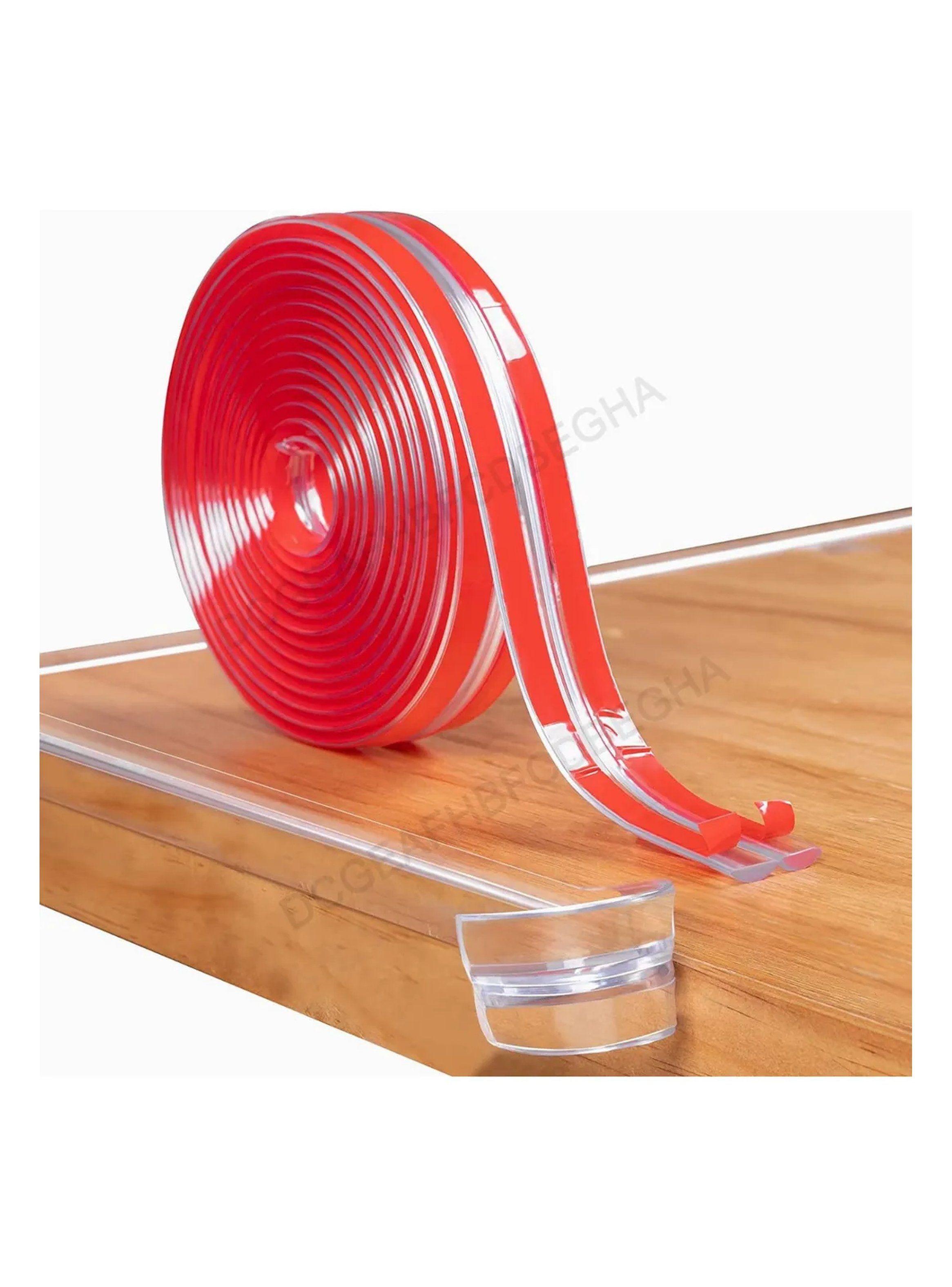 Protector de Bordes y Esquinas Transparente 6m Antigolpes Ajustable-8