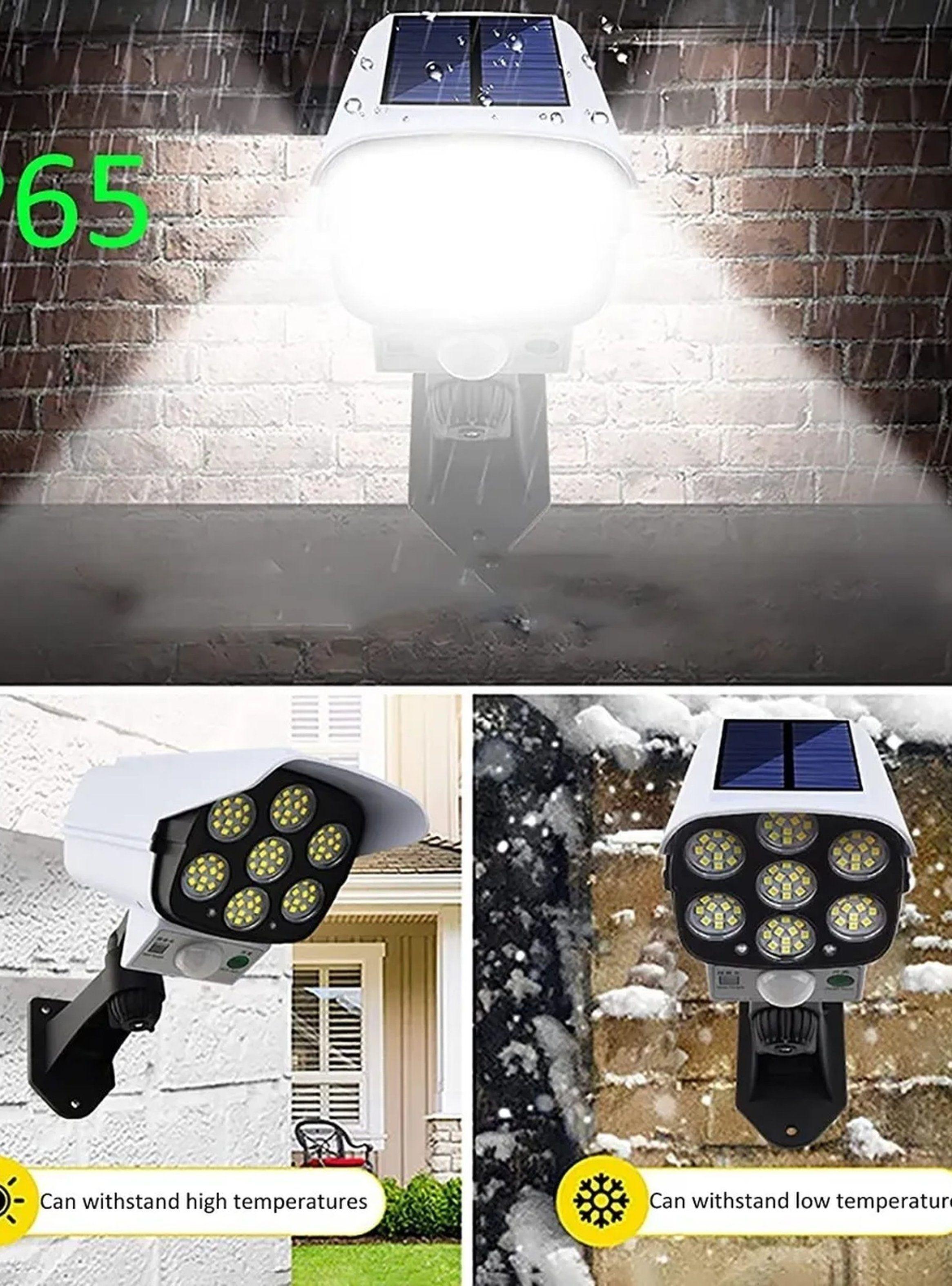 Luz Solar de Exterior LED con Sensor de Movimiento Impermeable-5