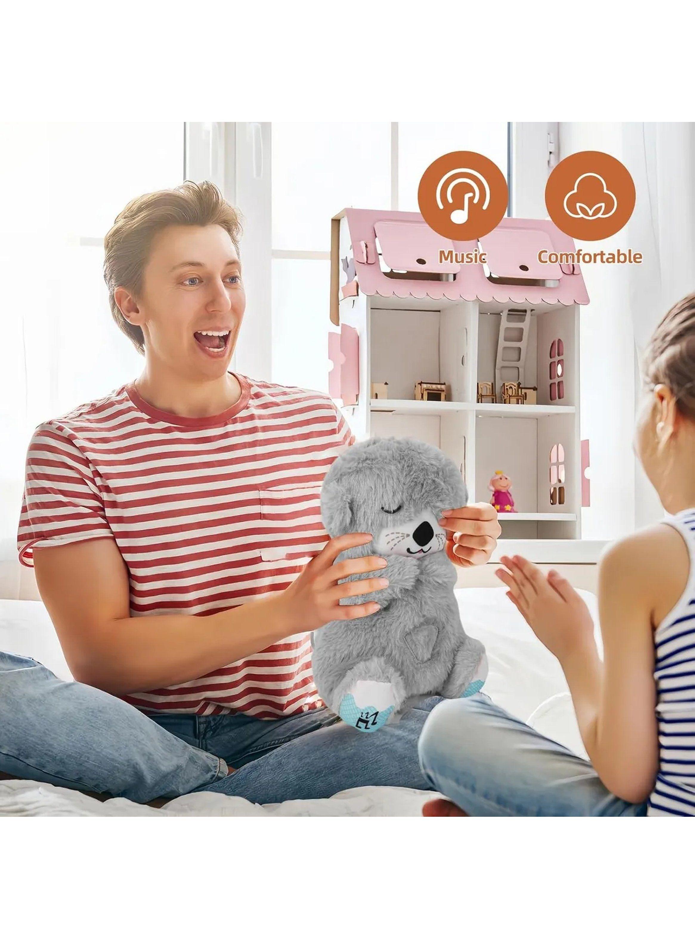 Peluche Relajante Interactivo 32cm Luz y Música-2