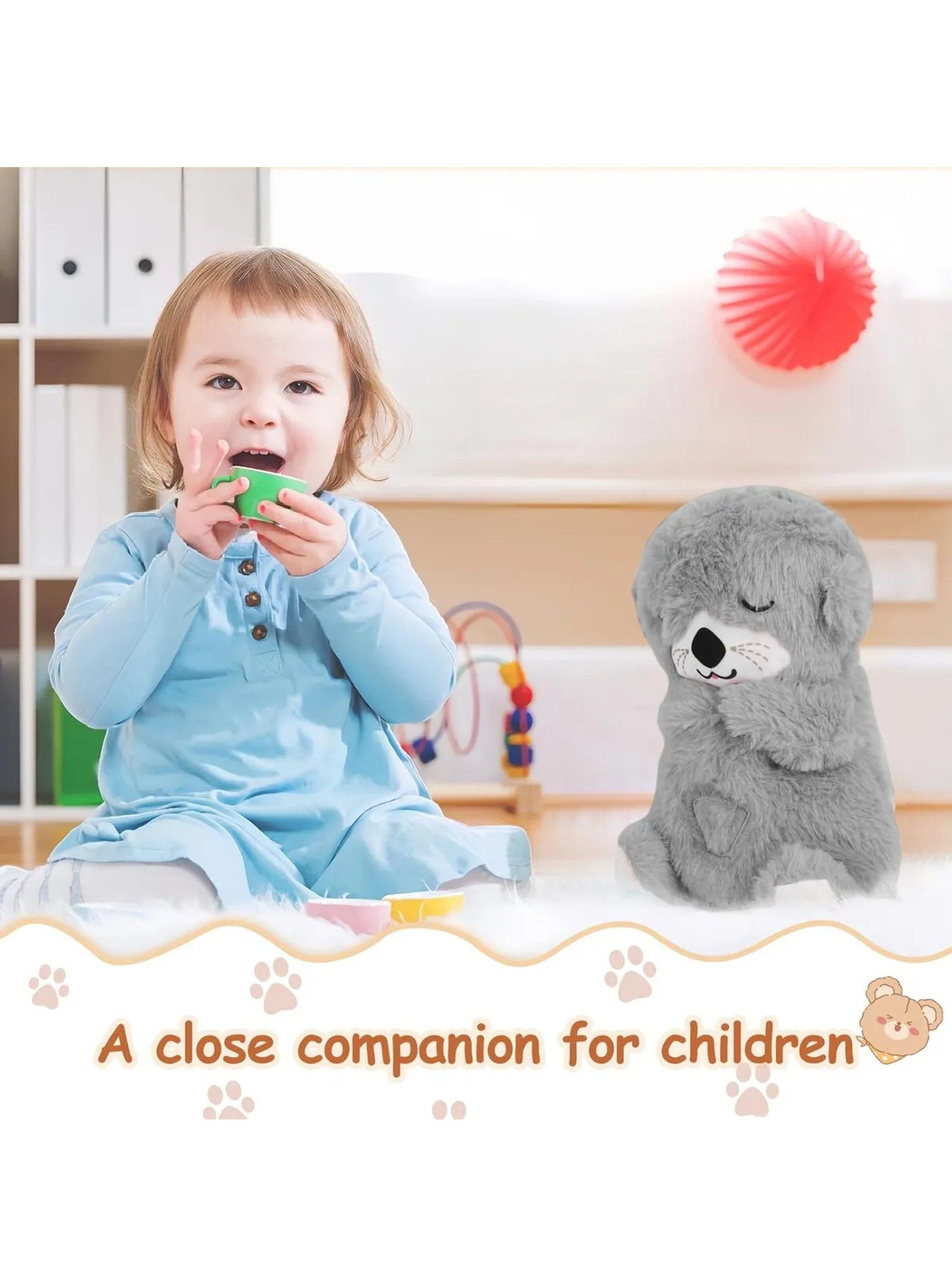 Peluche Relajante Interactivo 32cm Luz y Música-5