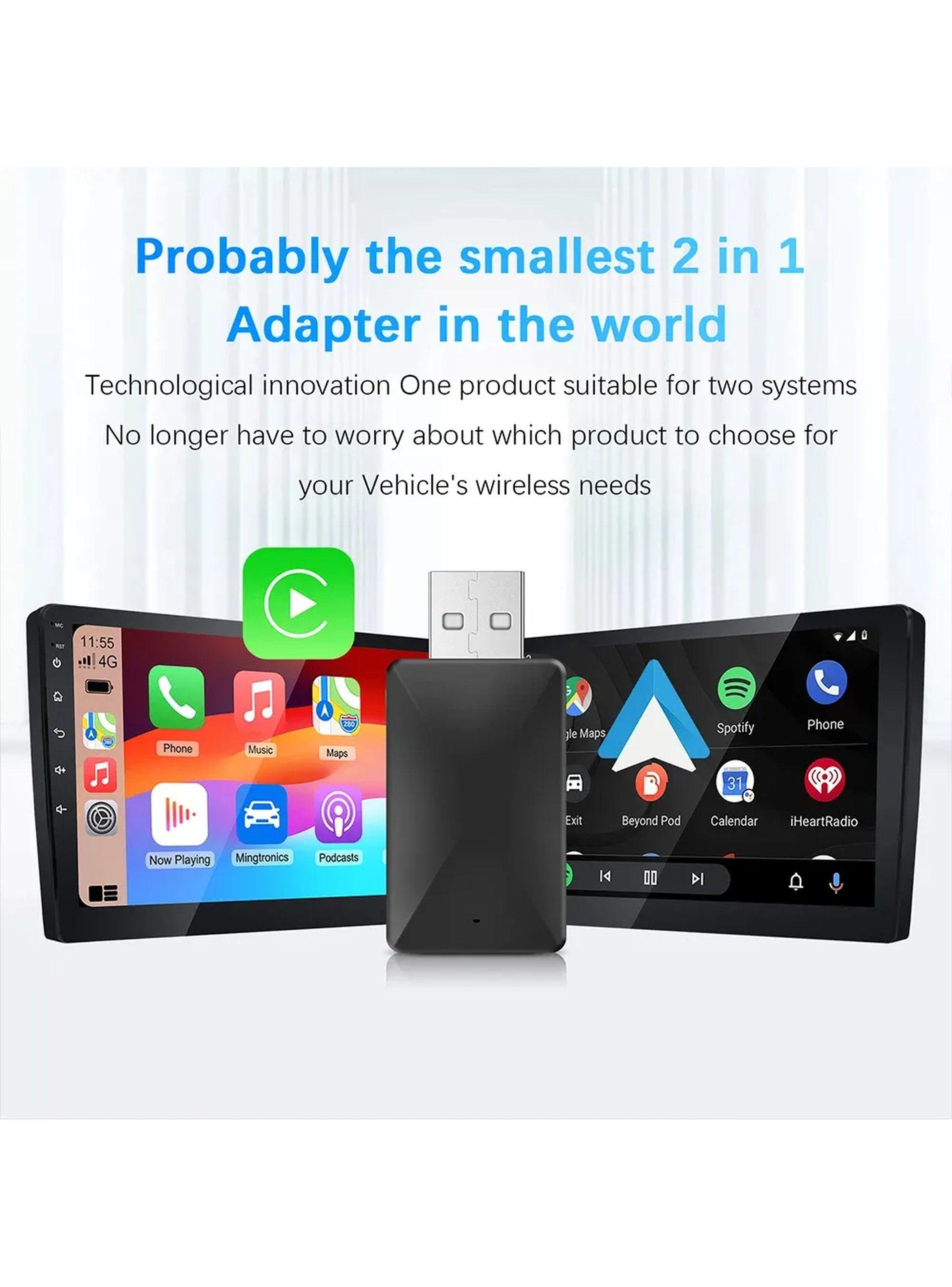 Adaptador Inalámbrico CarPlay Android Auto RM-KPL064-6