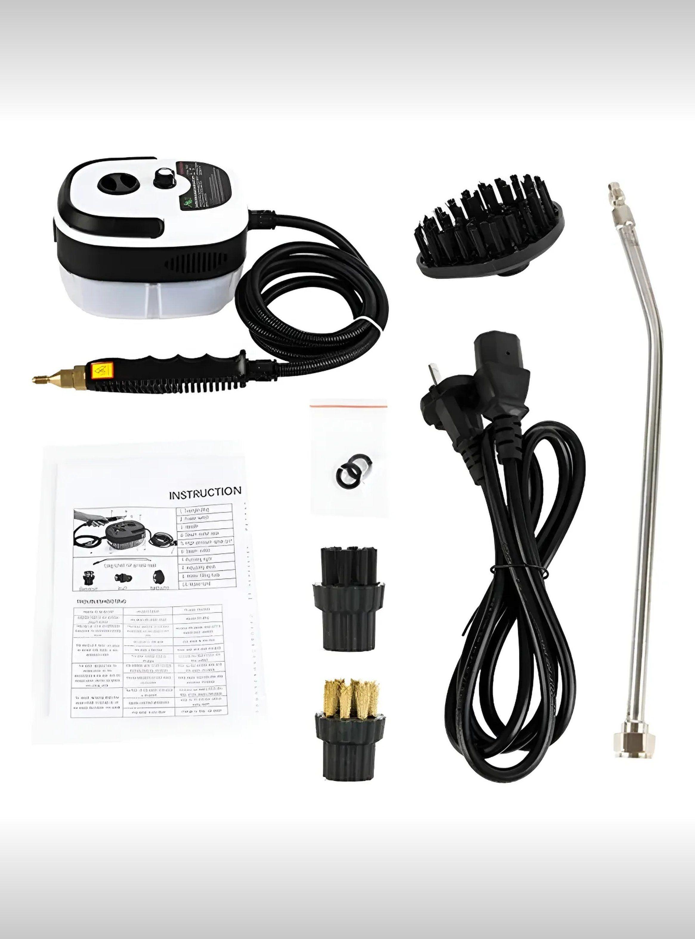 Limpiador a Vapor 2500W Multifuncional Ajustable Para Cocinas-0