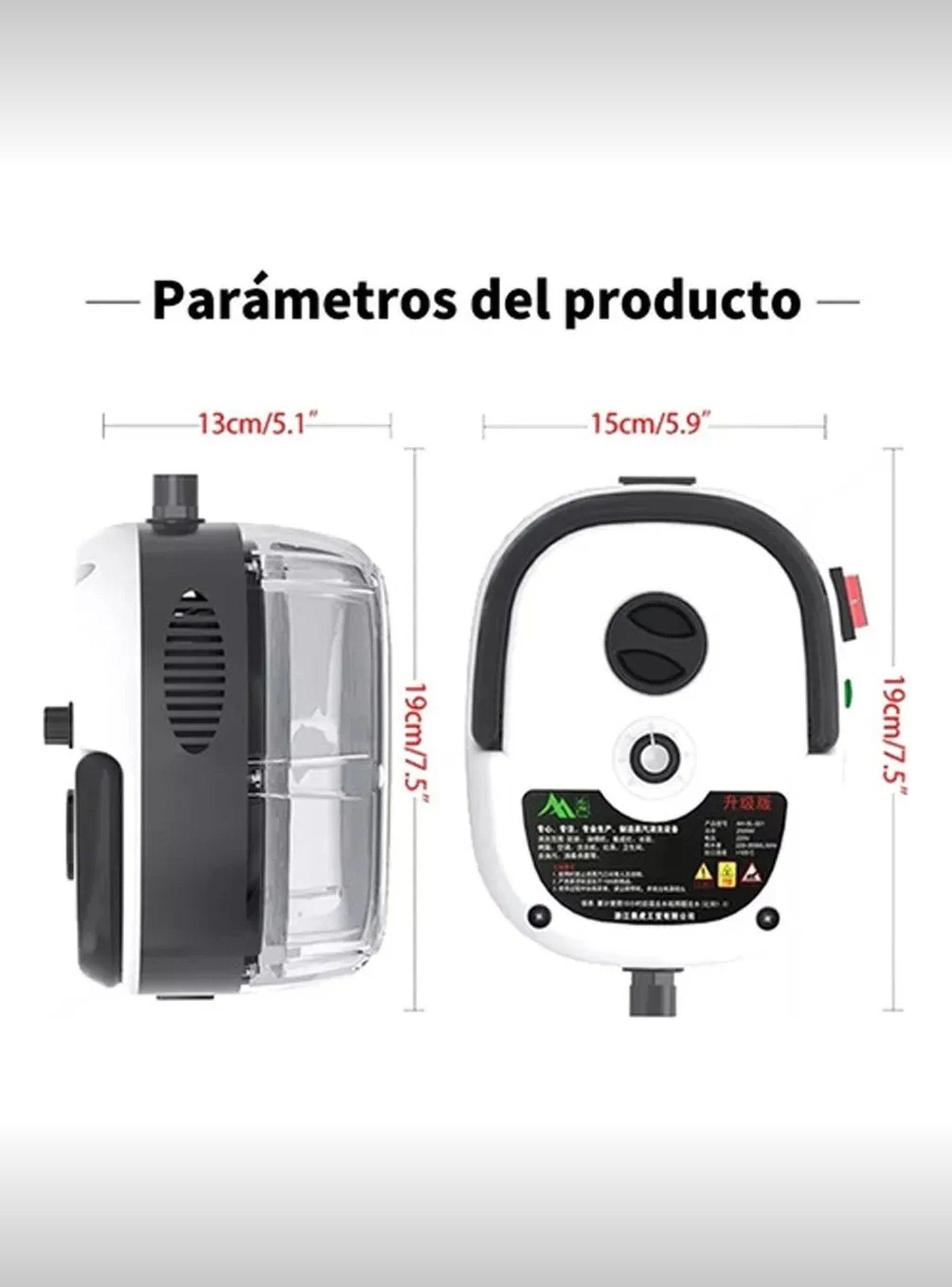 Limpiador a Vapor 2500W Multifuncional Ajustable Para Cocinas-5