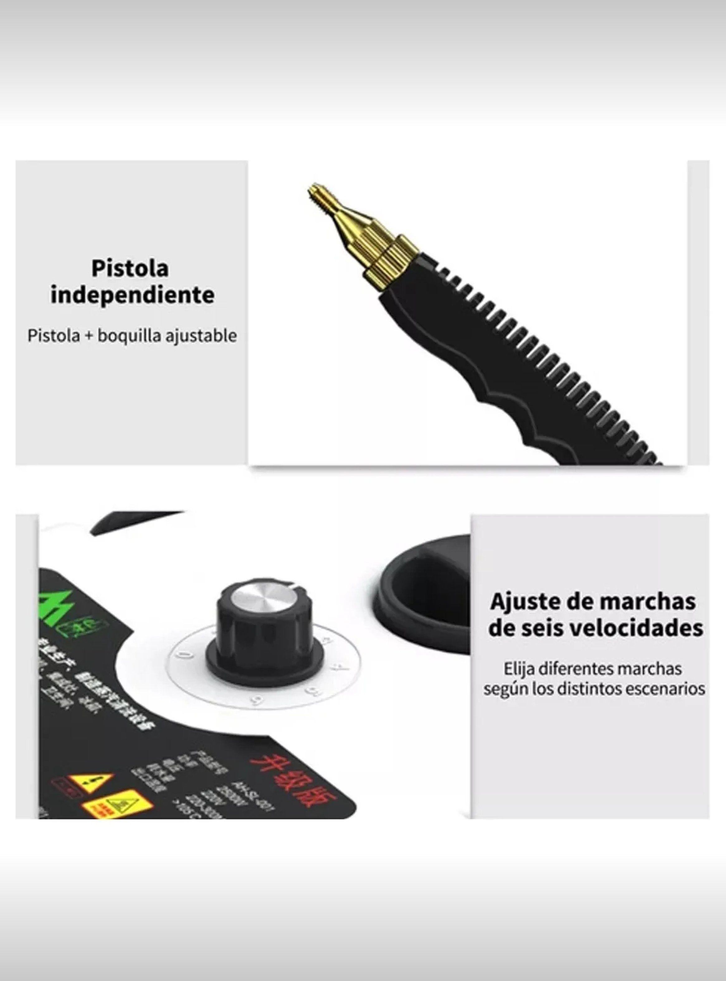 Limpiador a Vapor 2500W Multifuncional Ajustable Para Cocinas-7