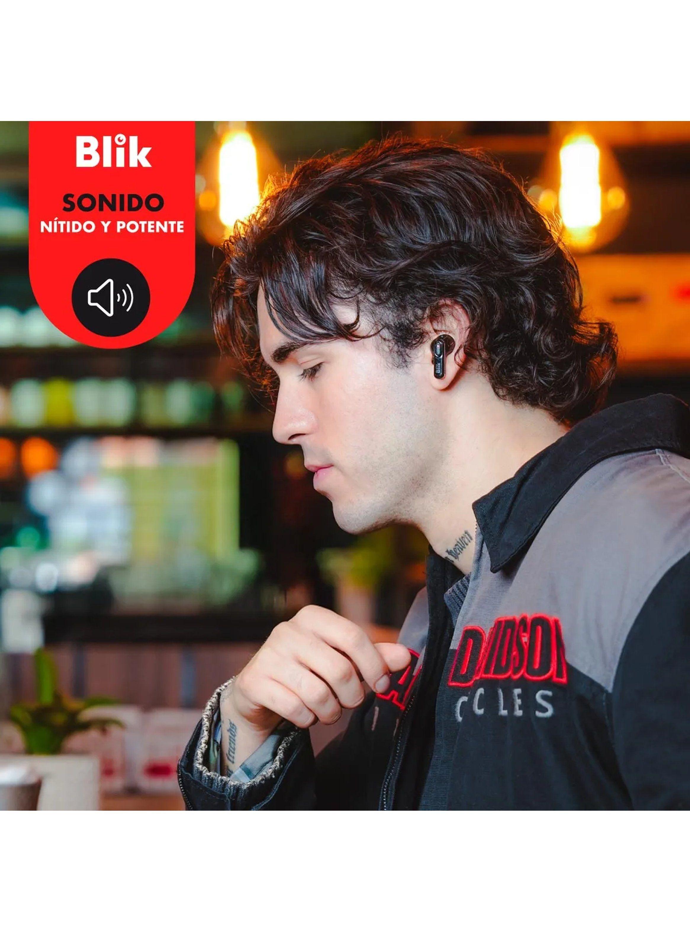 Auriculares Inalámbricos Bluetooth Cancelación de Ruido Negros-7