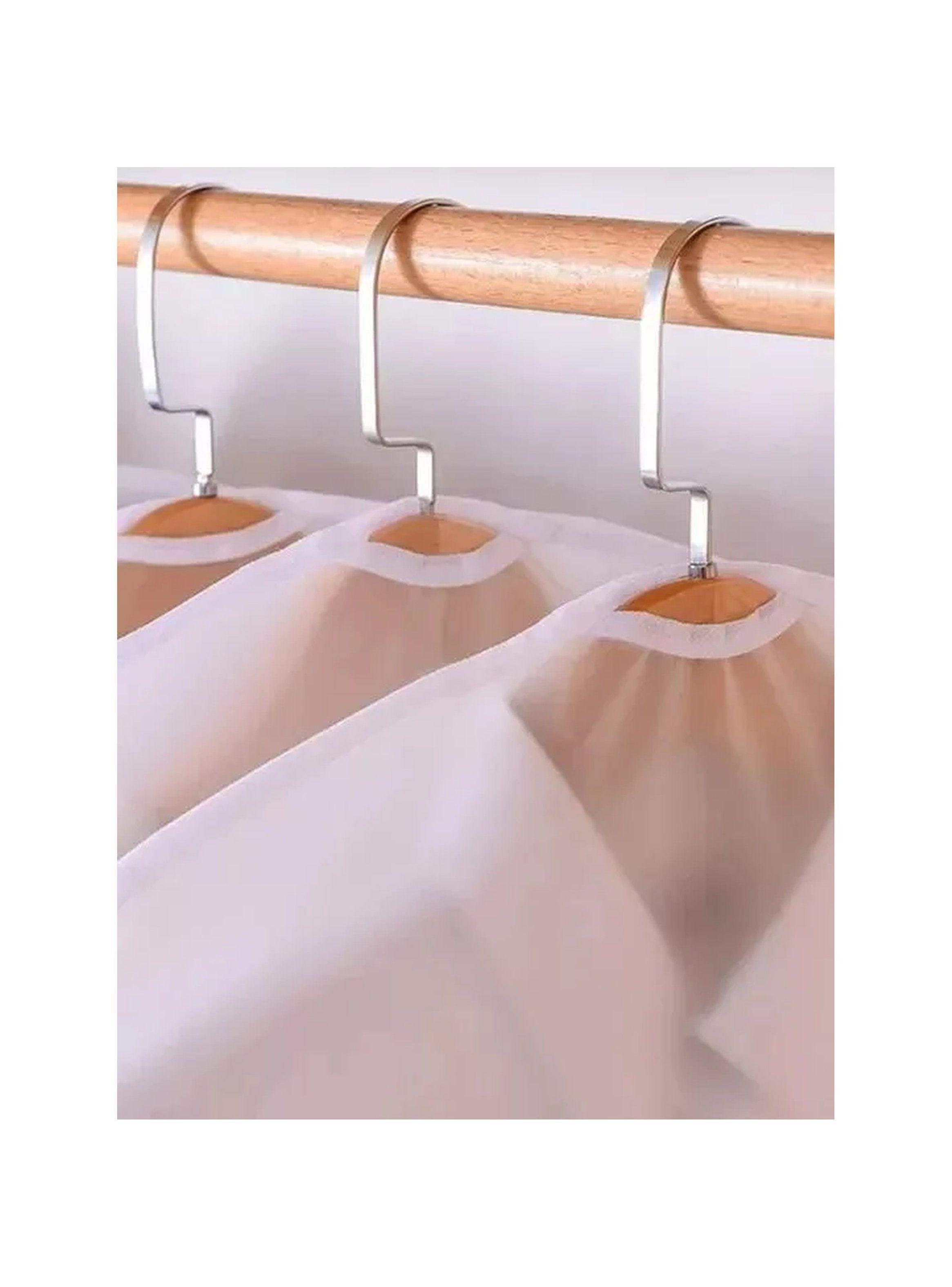 Fundas para Ropa Transpirables con Cremallera Transparente 10 Piezas-6