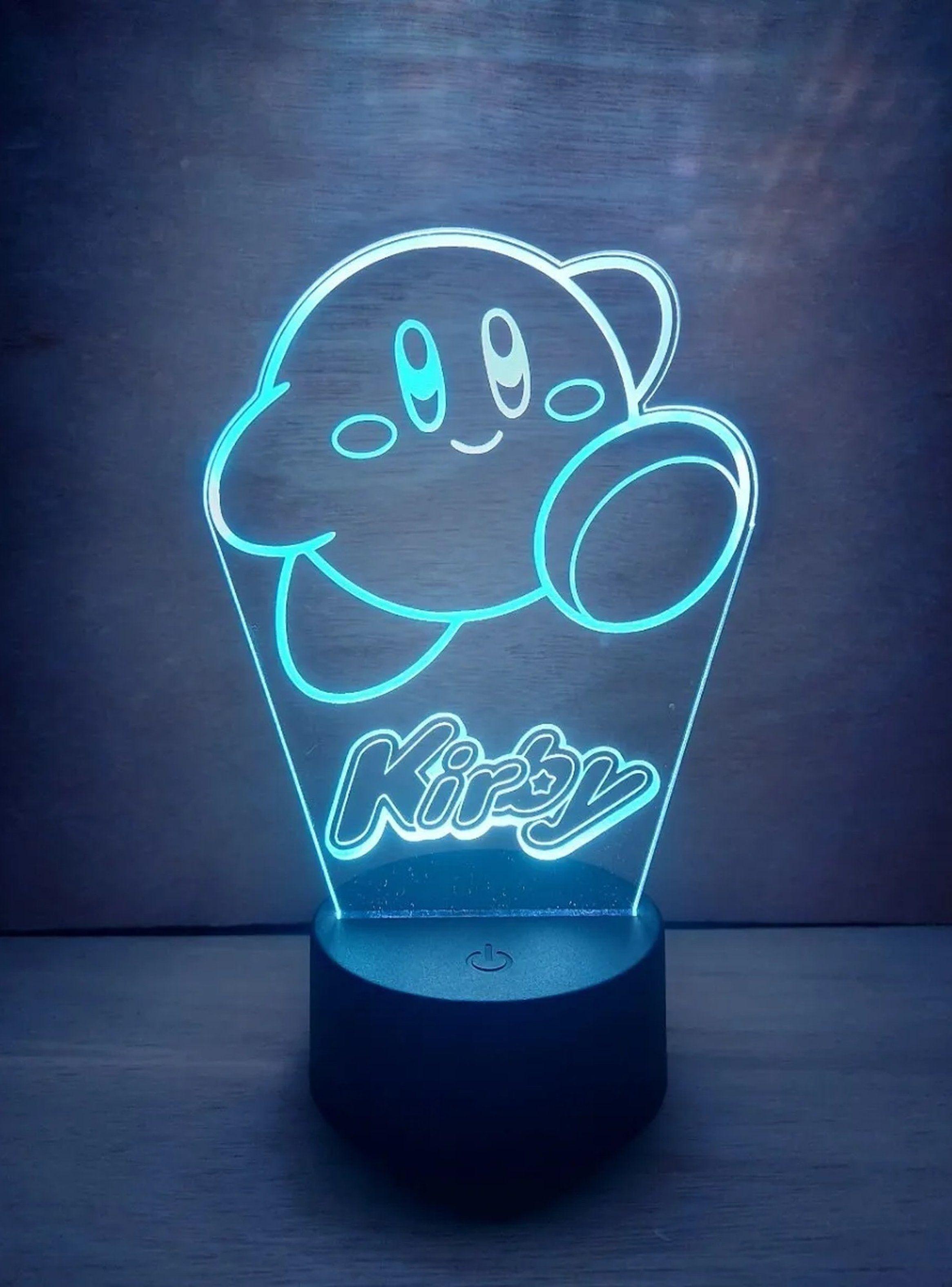 Lámpara LED Decorativa Kirby Multicolor Acrylic-2