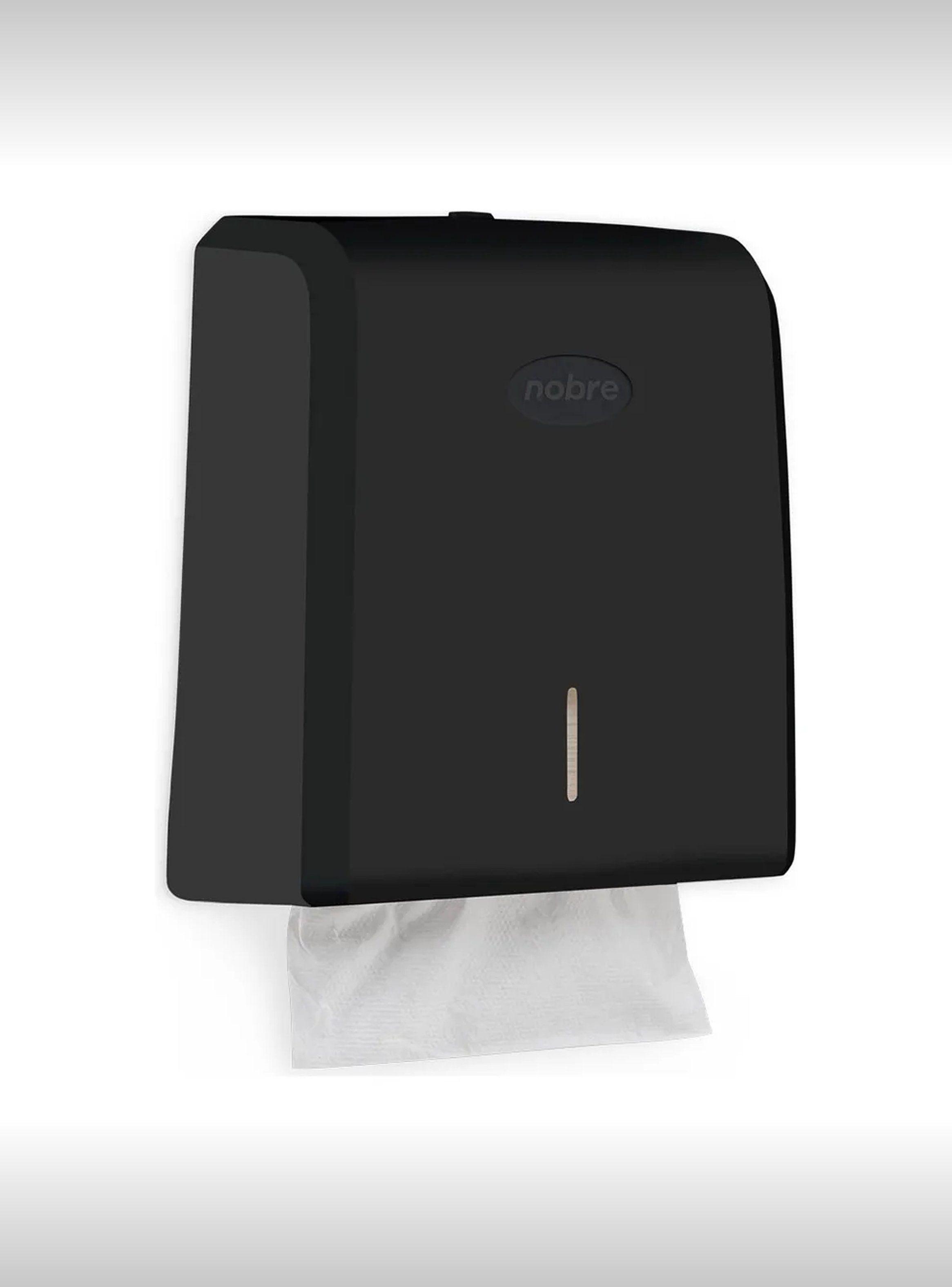 Dispensador de Toallas de Papel Automático Negro-4