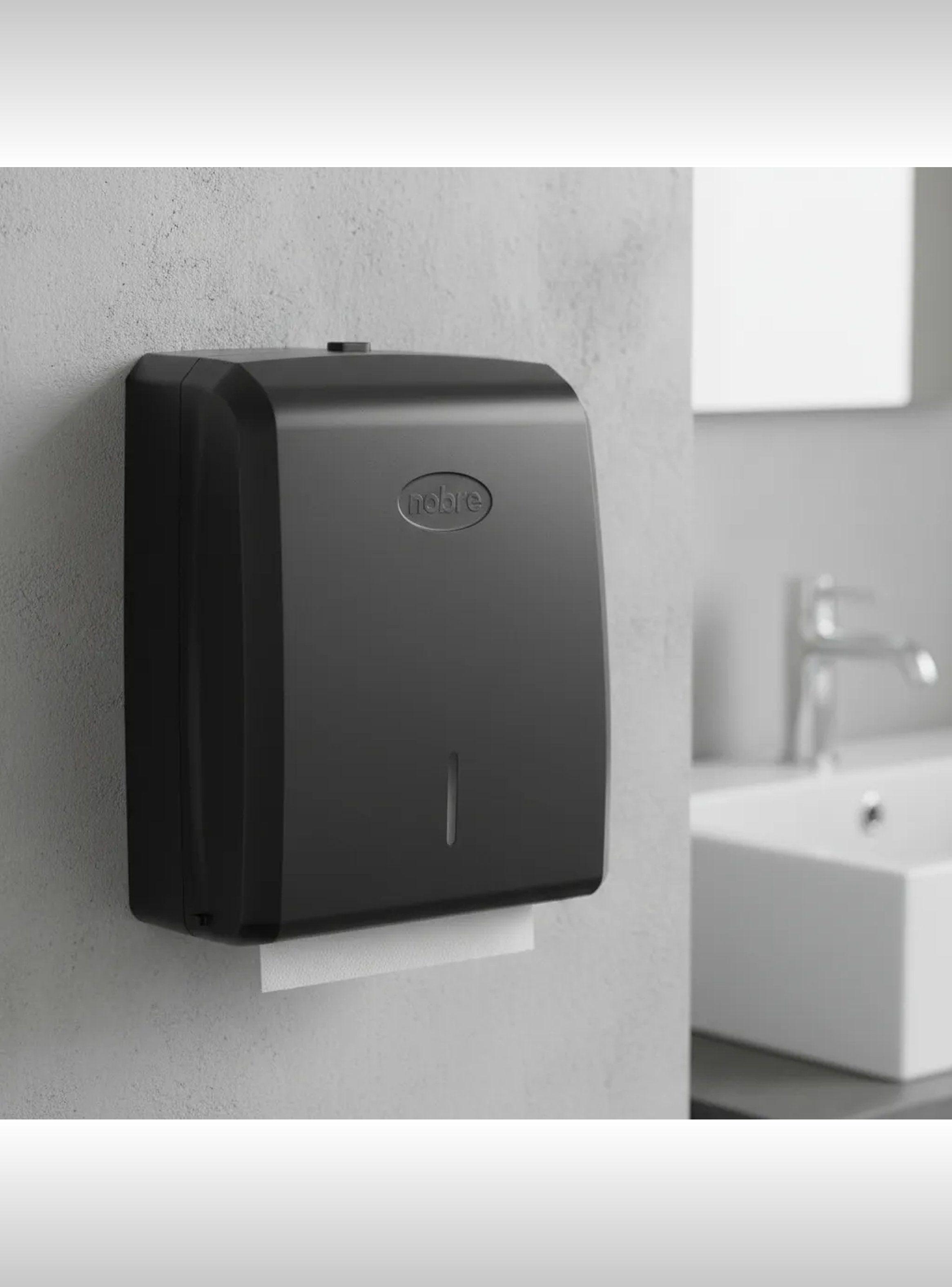 Dispensador de Toallas de Papel Automático Negro-6