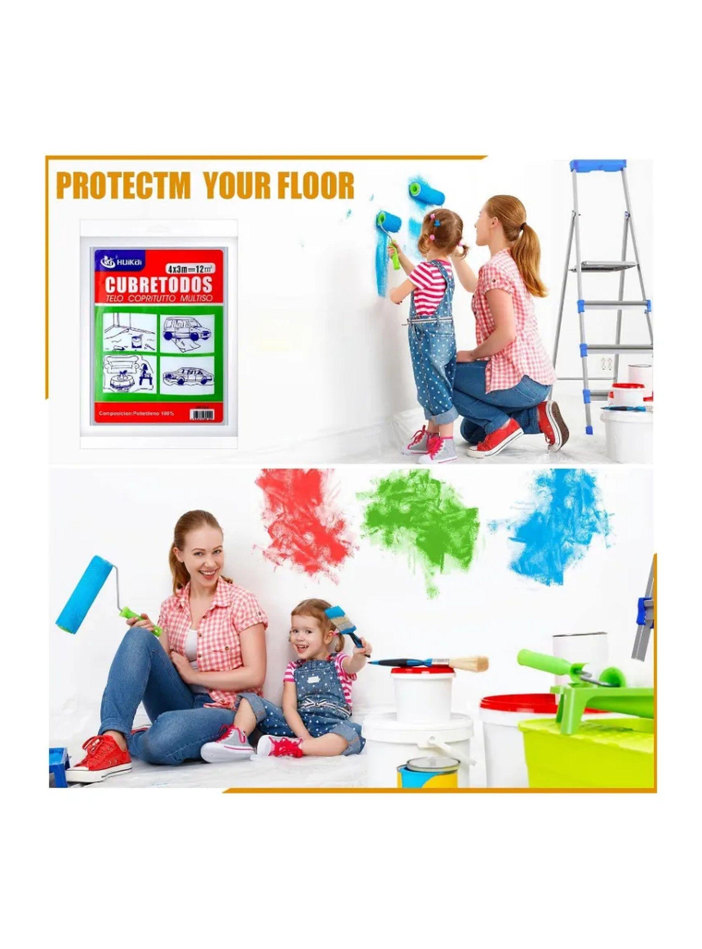 Toldo Protector Multiuso Polietileno 4x5 m Transparente-8