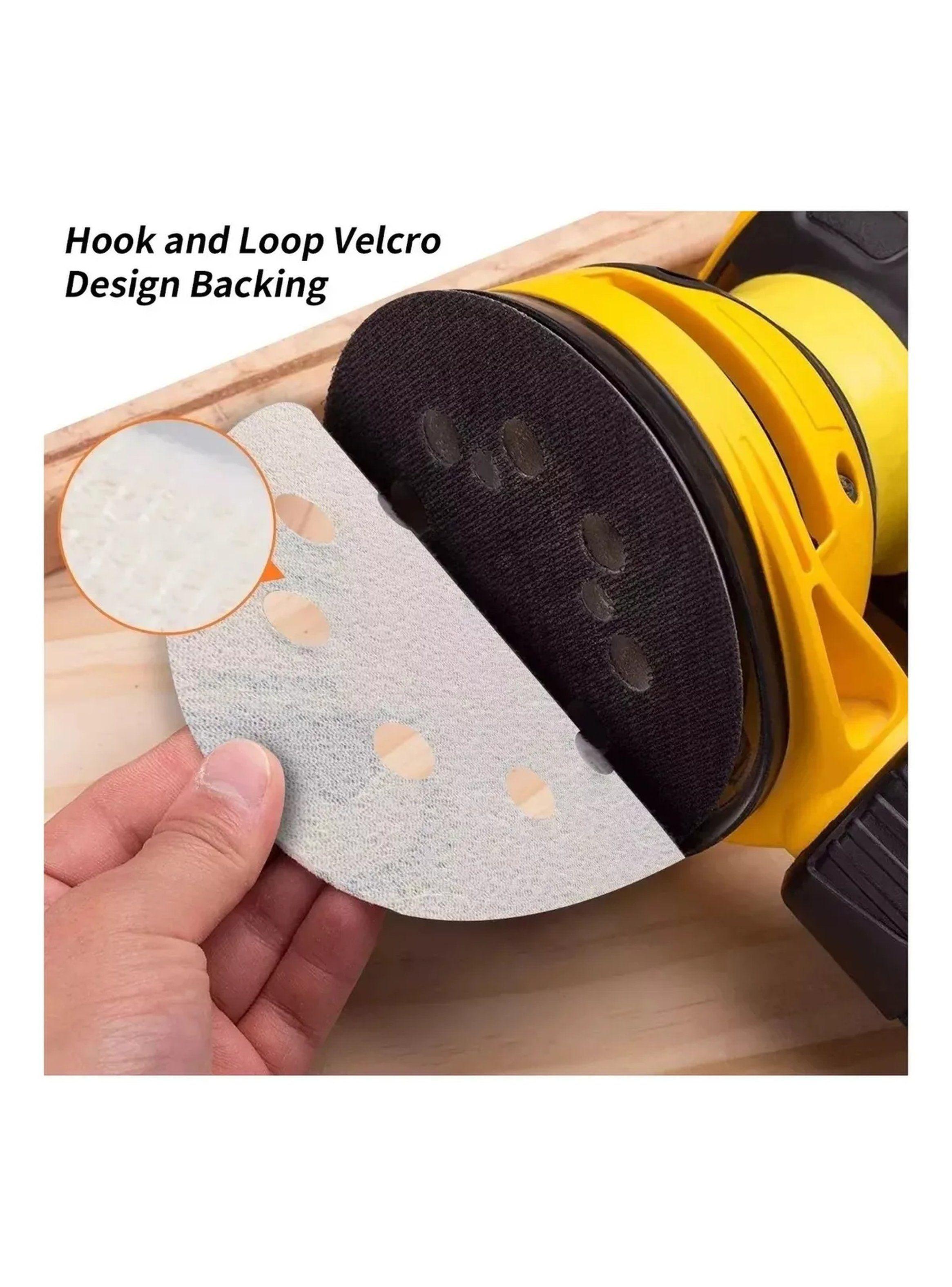 Discos de Lijado Abrasivos 6 Agujeros Granos Mixtos-7