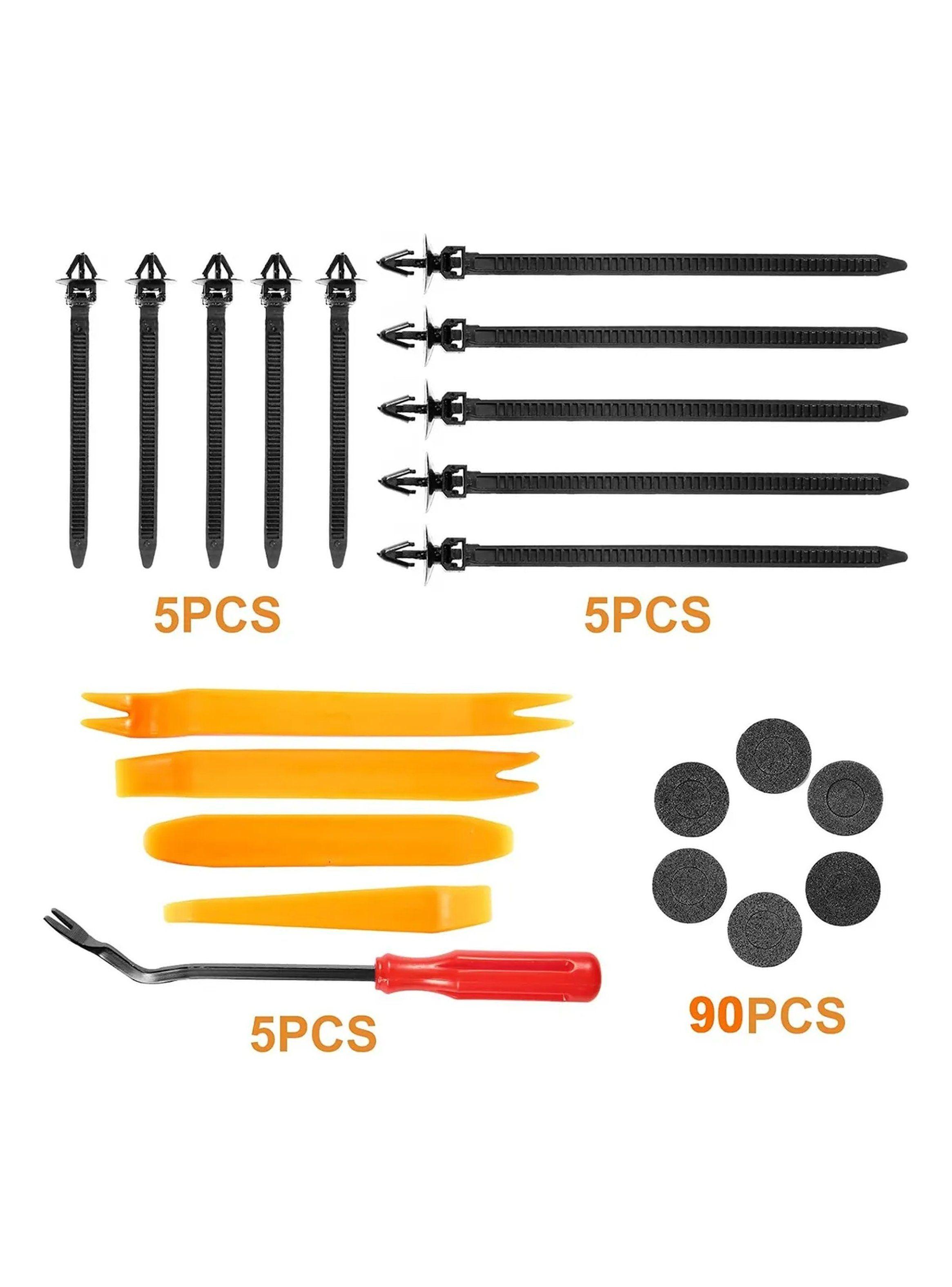 Kit de Clips de Retención y Herramientas de Extracción Automotriz 820 Piezas | Multitamaño-3