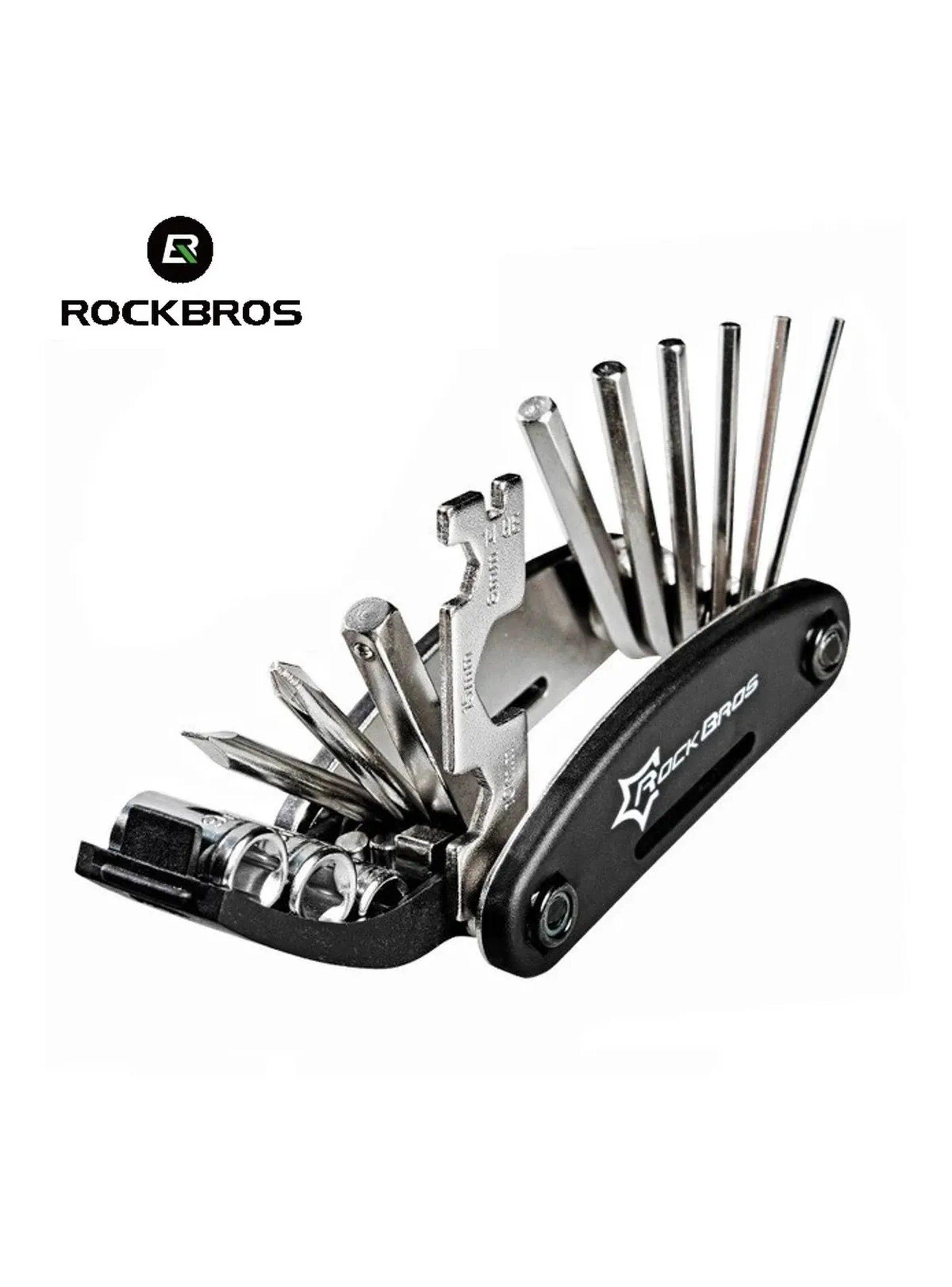 Kit de Reparación de Neumáticos de Bicicleta 16 en 1 Portátil-5