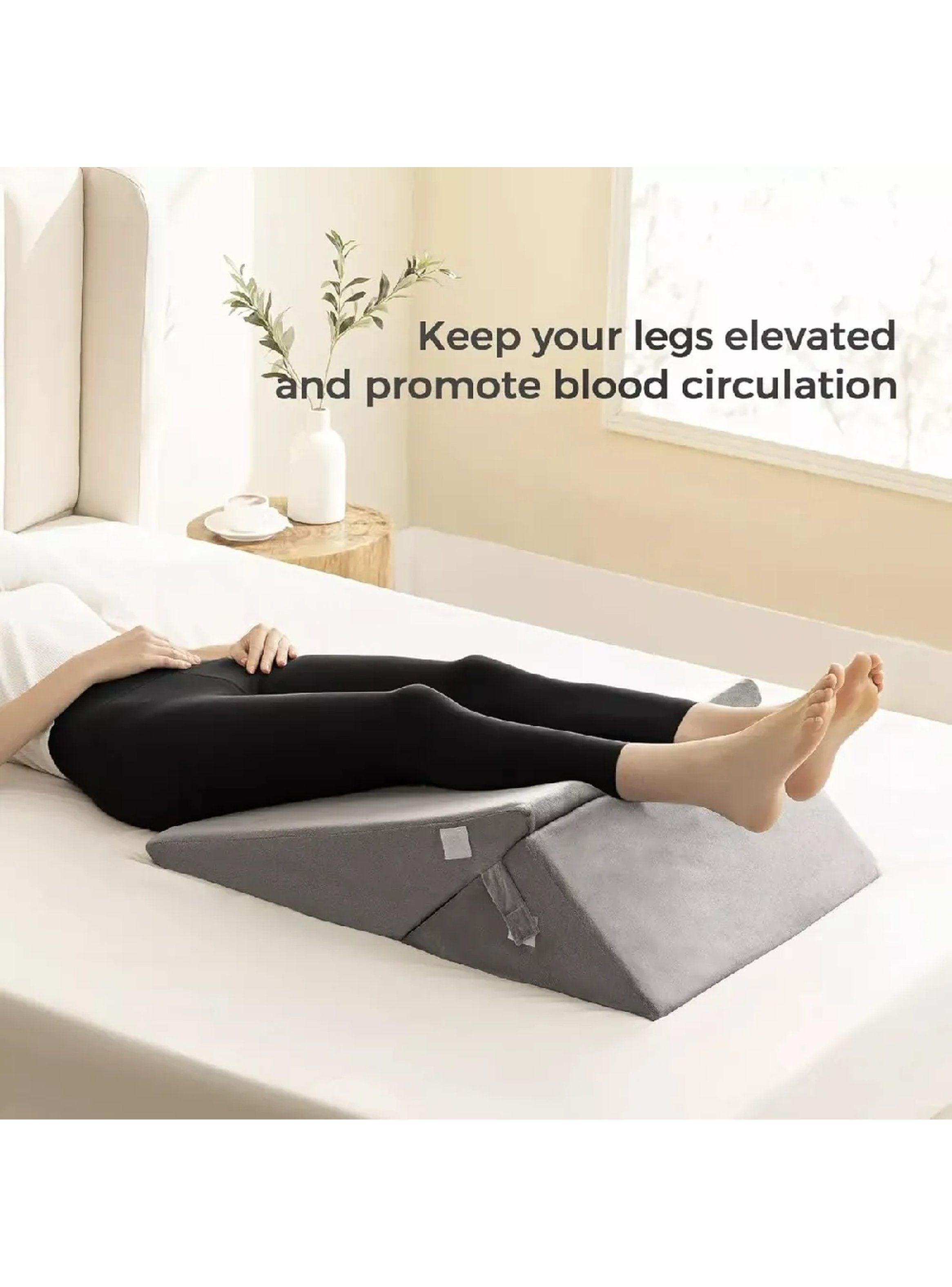 Cojín de Cuña Ajustable para Descanso Multifuncional Lavable-3