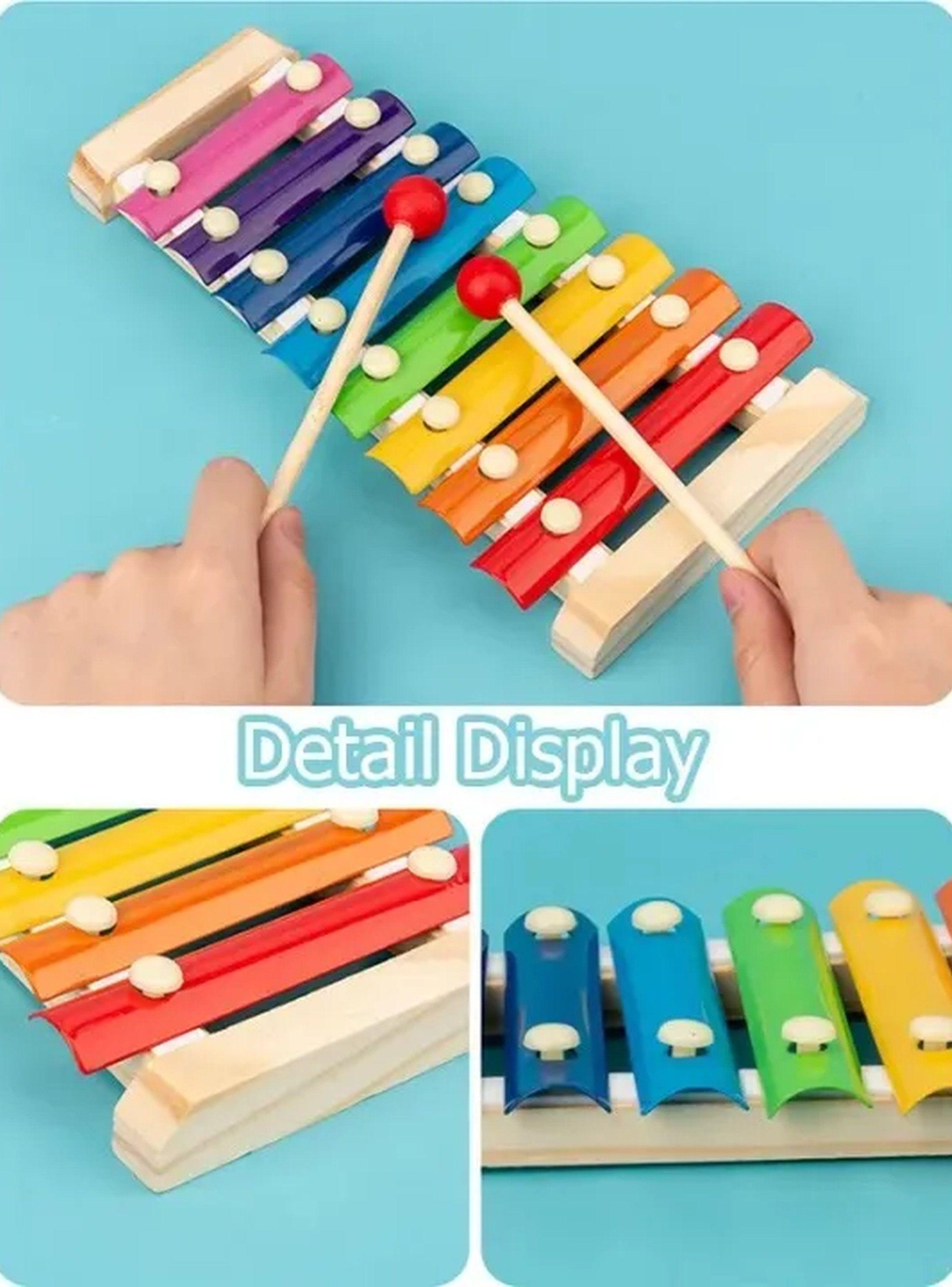 Juguetes Educativos de Madera Multicolor para Niños-3